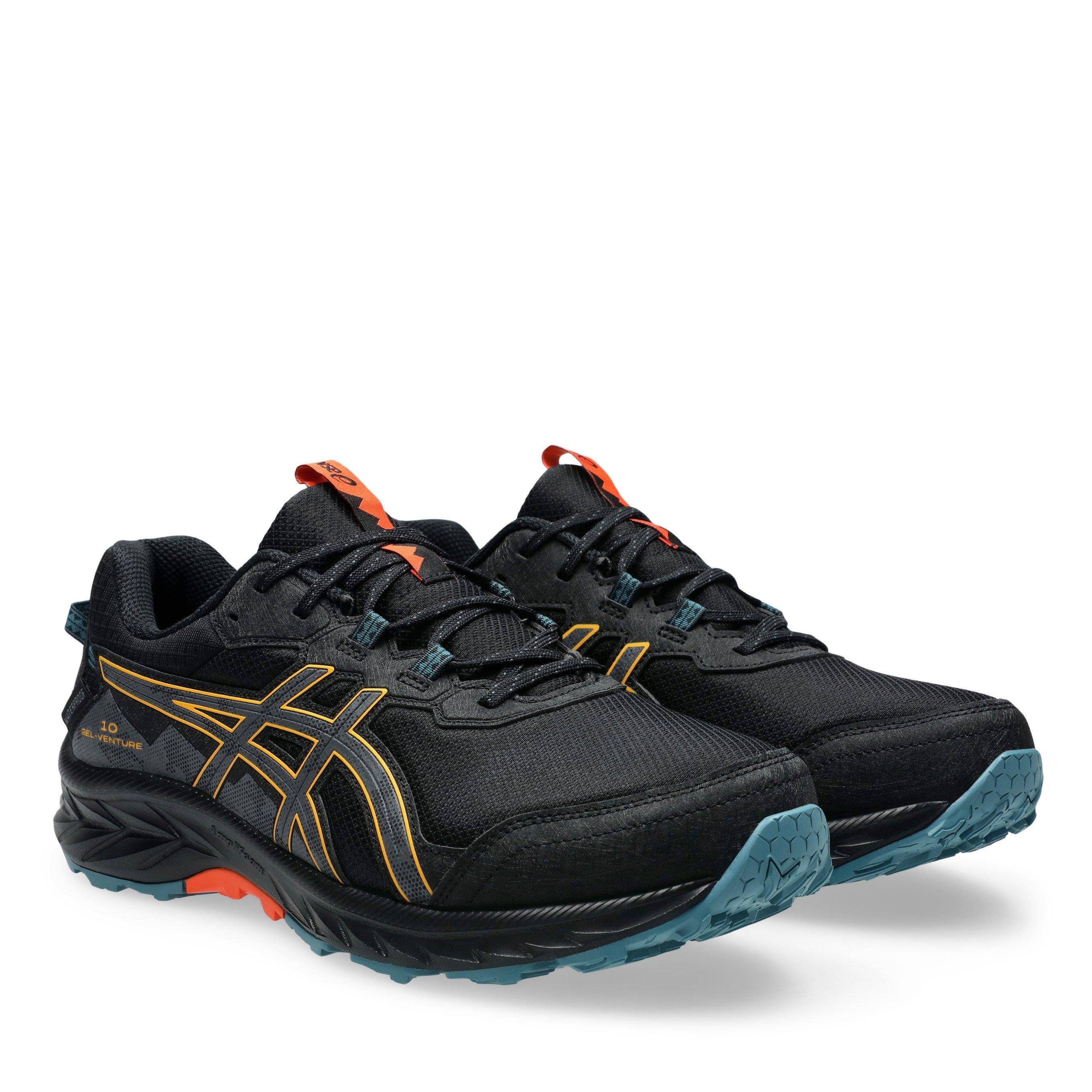 Crno/sive - Asics - Gel-Venture 10 Waterproof Trail Running Shoes Mens - 4