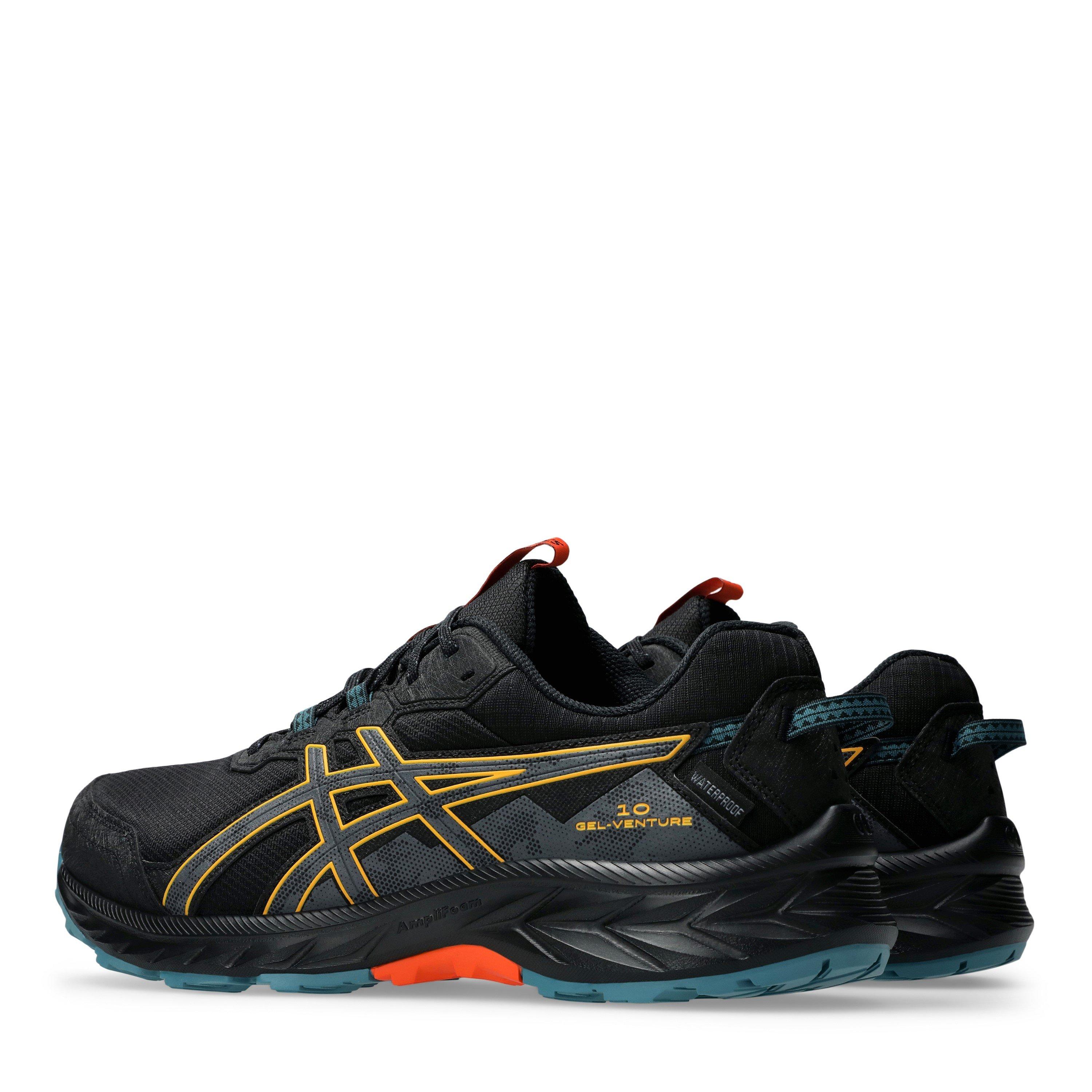 Crno/sive - Asics - Gel-Venture 10 Waterproof Trail Running Shoes Mens - 5