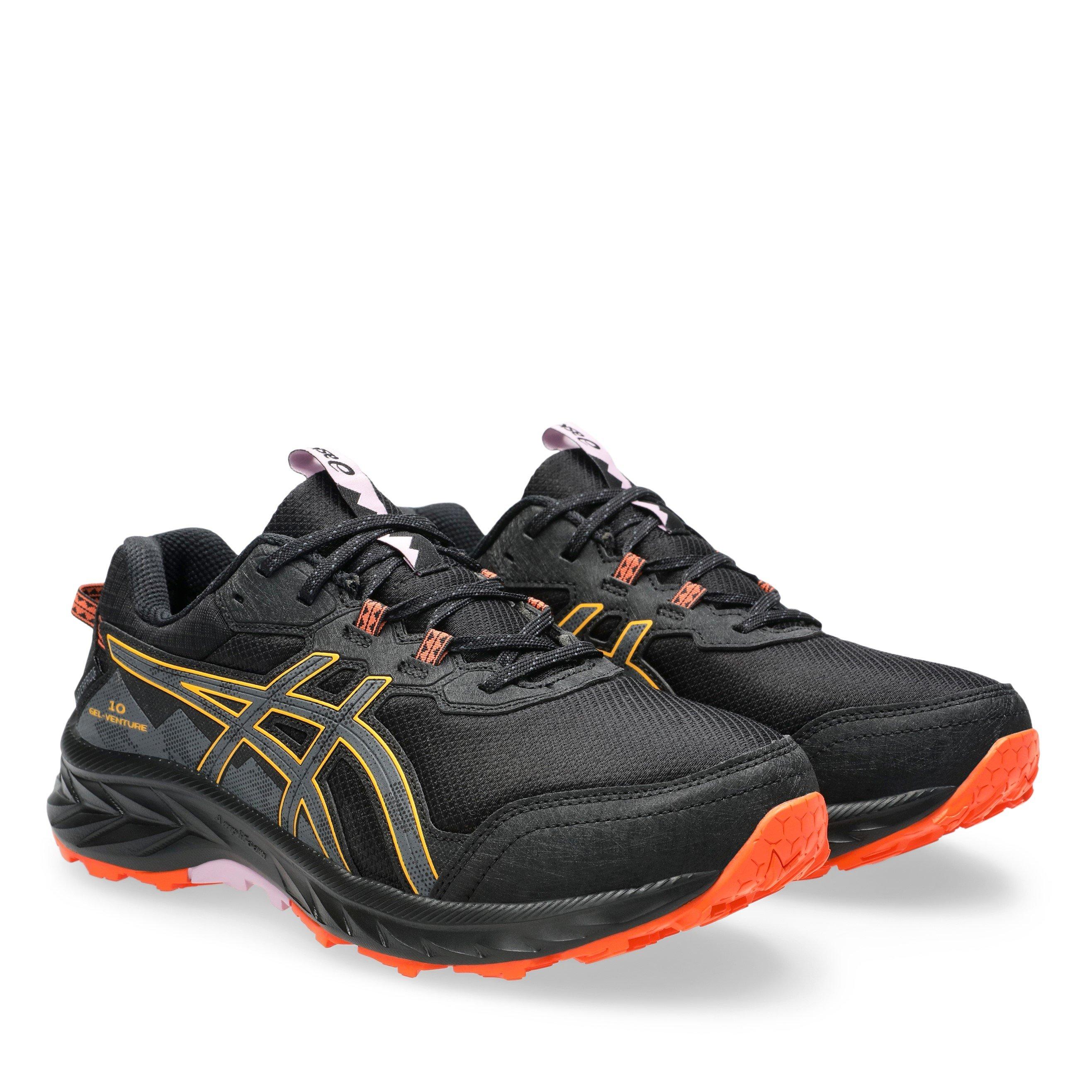 Black/Grey - Asics - Gel Venture 10 Trail Running Shoes - 4