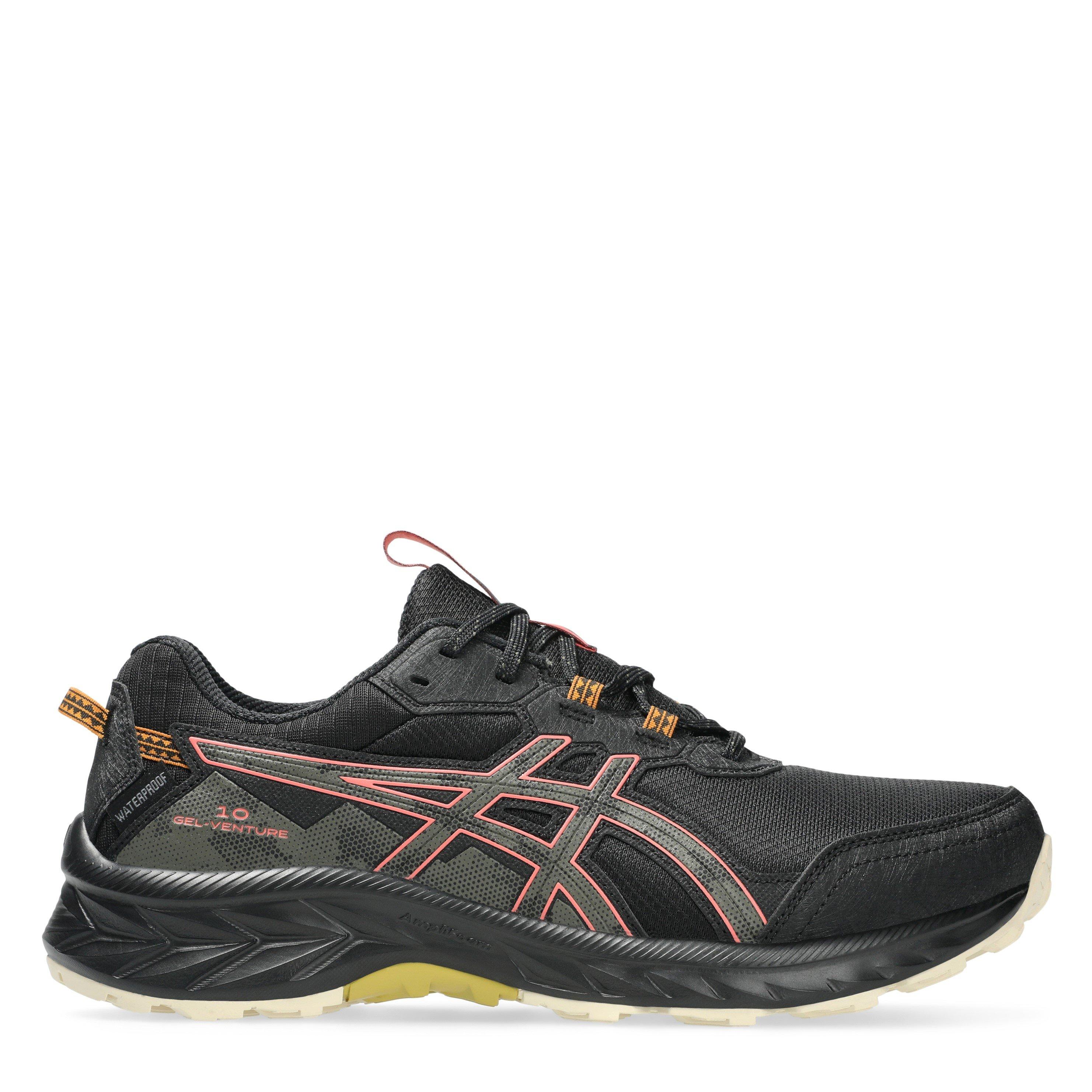 Asics Women's Gel Venture 10 Trail Running Shoes - Black/Stone - 4 (37)