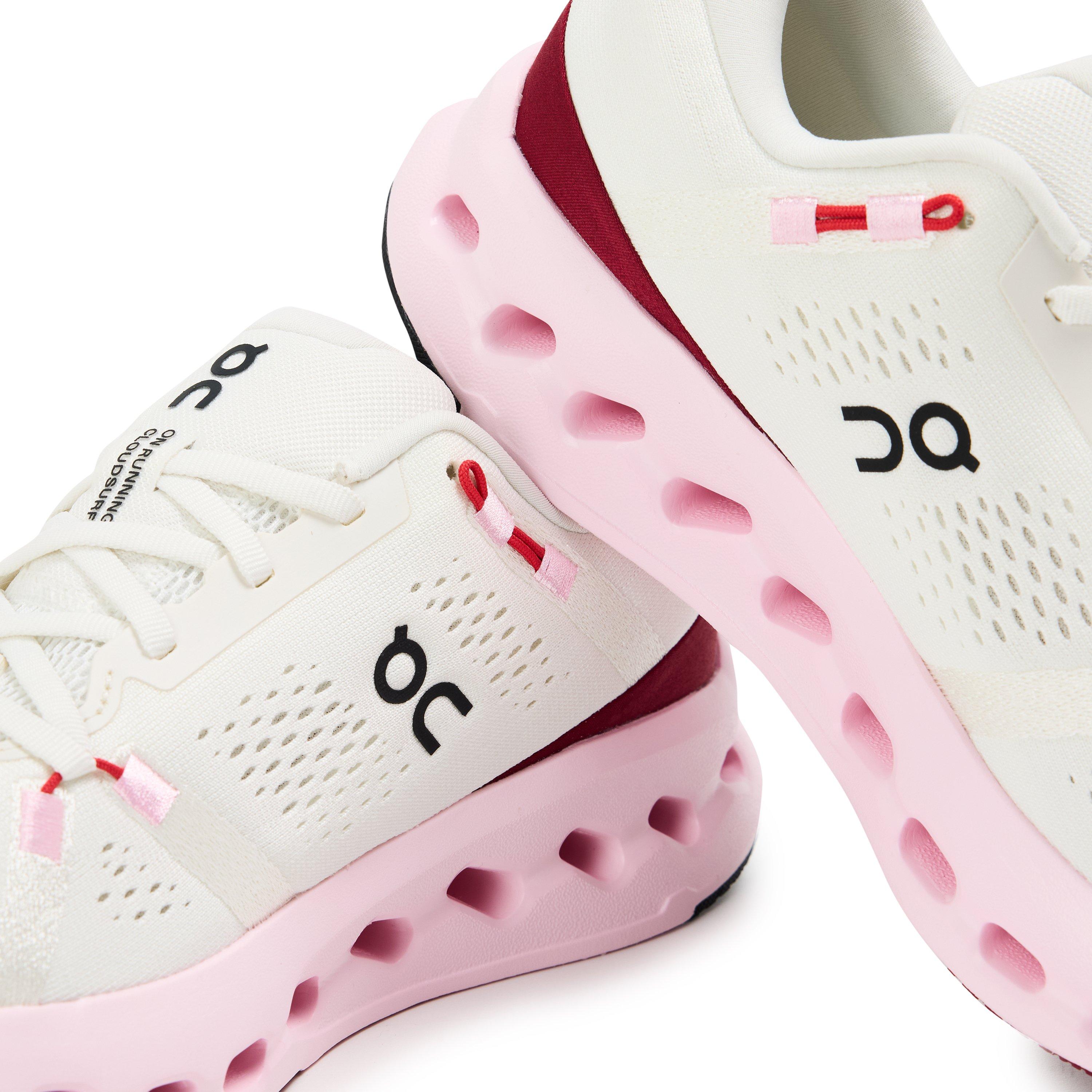 Elfenbein/Pfingstrose - On - Cloudsurfer 2 Running Shoes Womens - 4