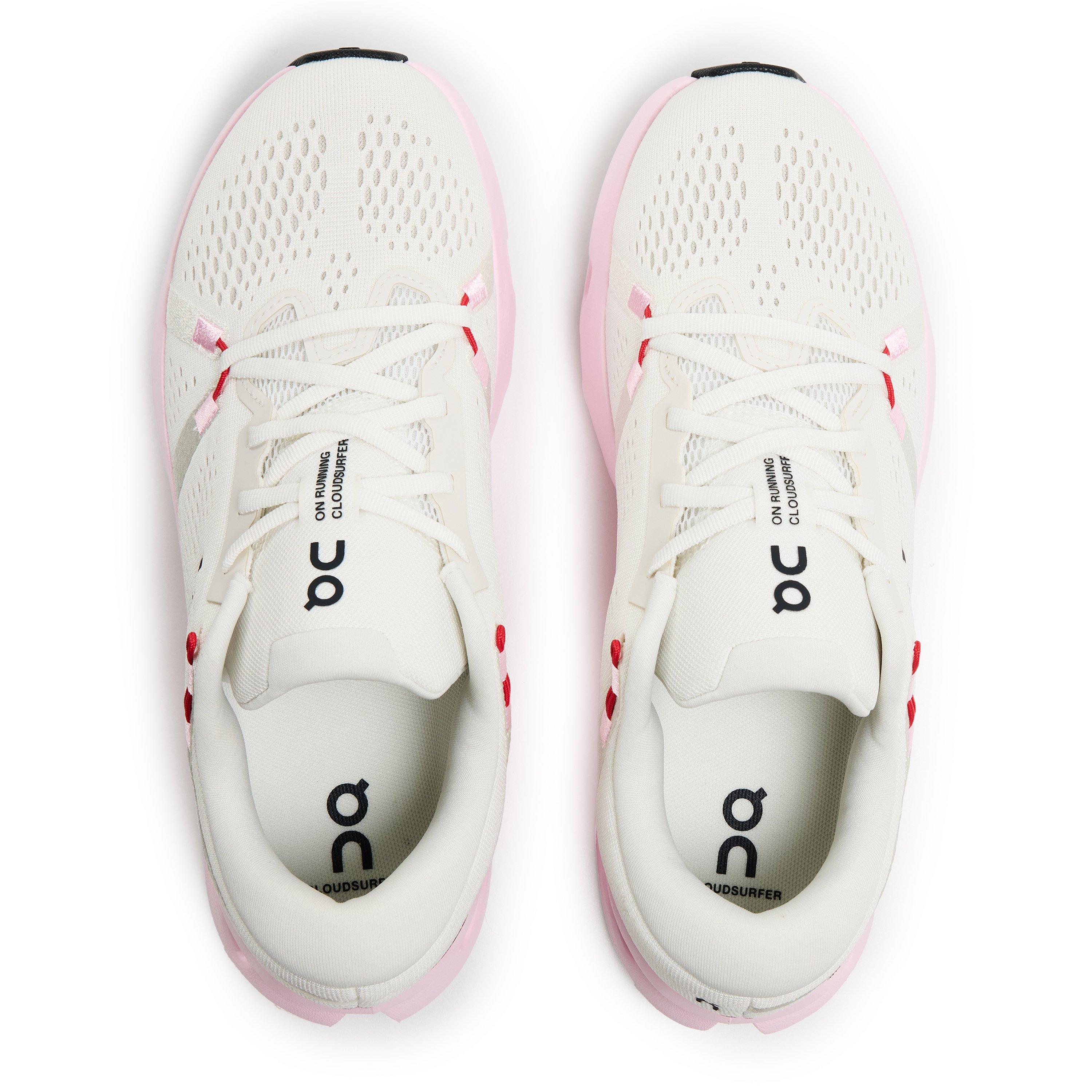 Elfenbein/Pfingstrose - On - Cloudsurfer 2 Running Shoes Womens - 5