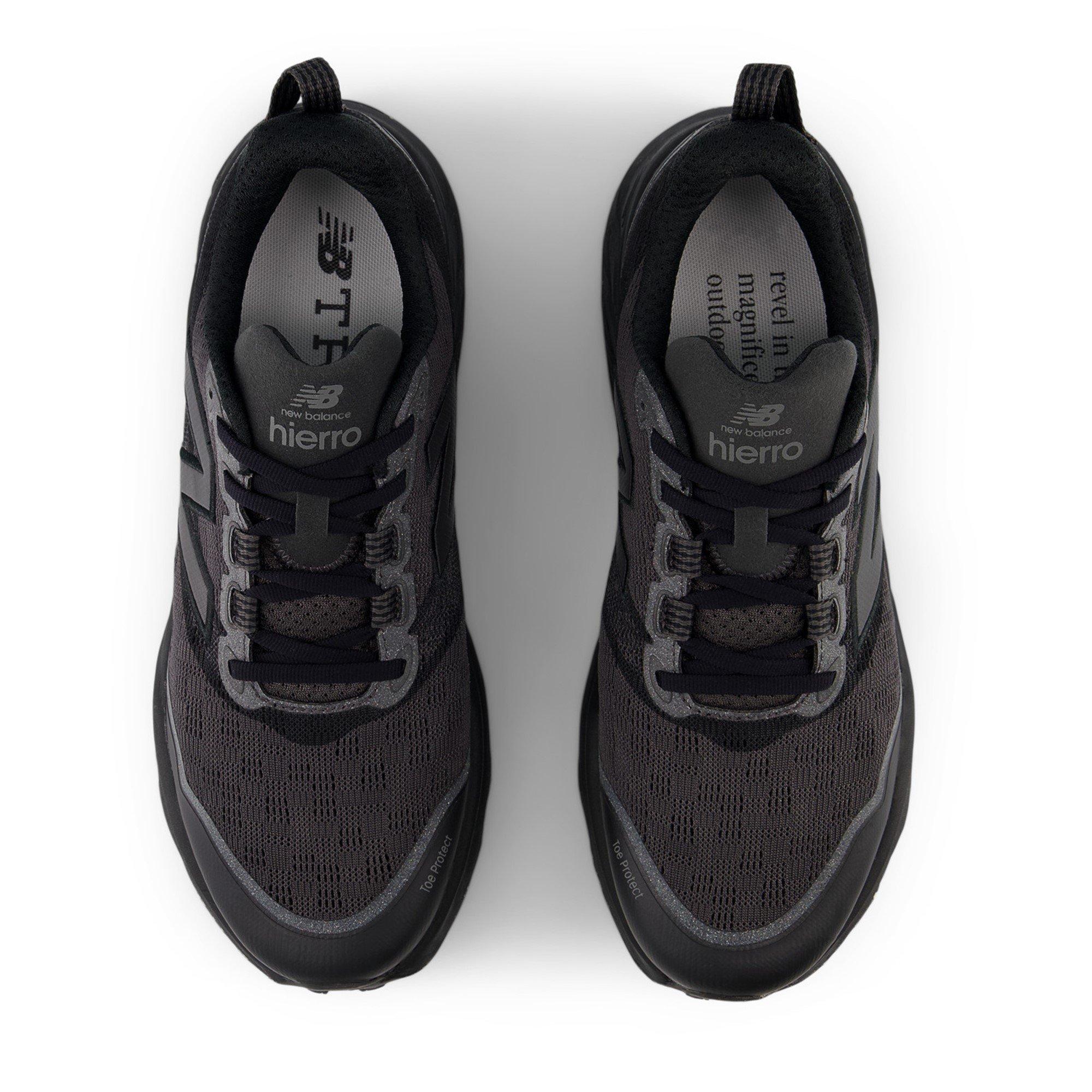 Black Cement - New Balance - NB Fresh Foam Hierro v9 Running Shoes Mens - 3