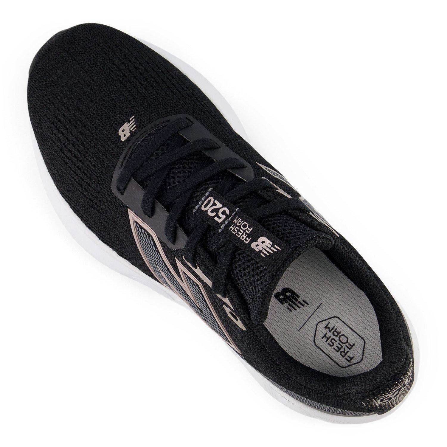 Negro/Blanco - New Balance - 520 v9 Womens Running Shoes - 7