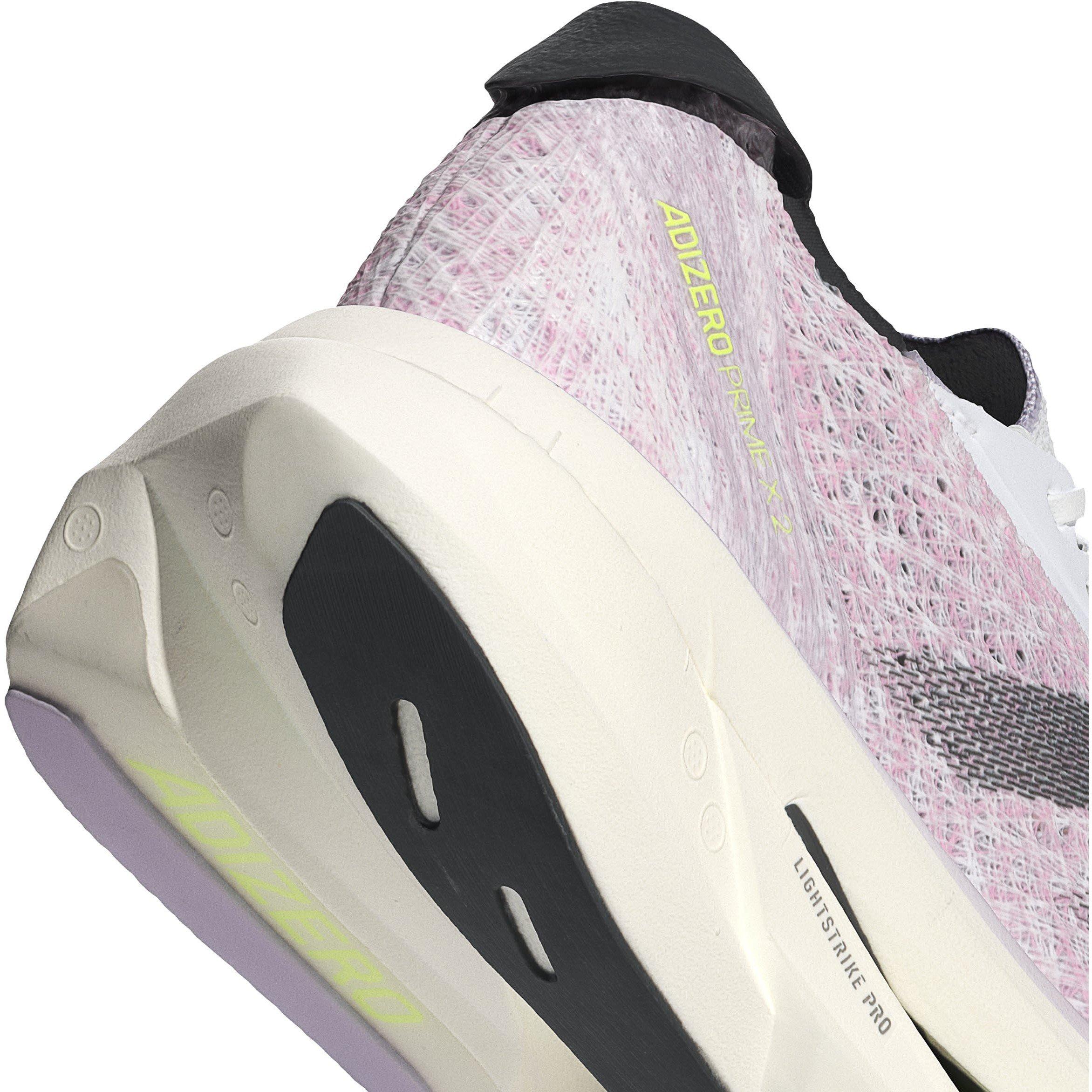 Weiß/Schwarz/Rosa - adidas - Adizero Prime X 2.0 STRUNG Shoes Juniors - 8