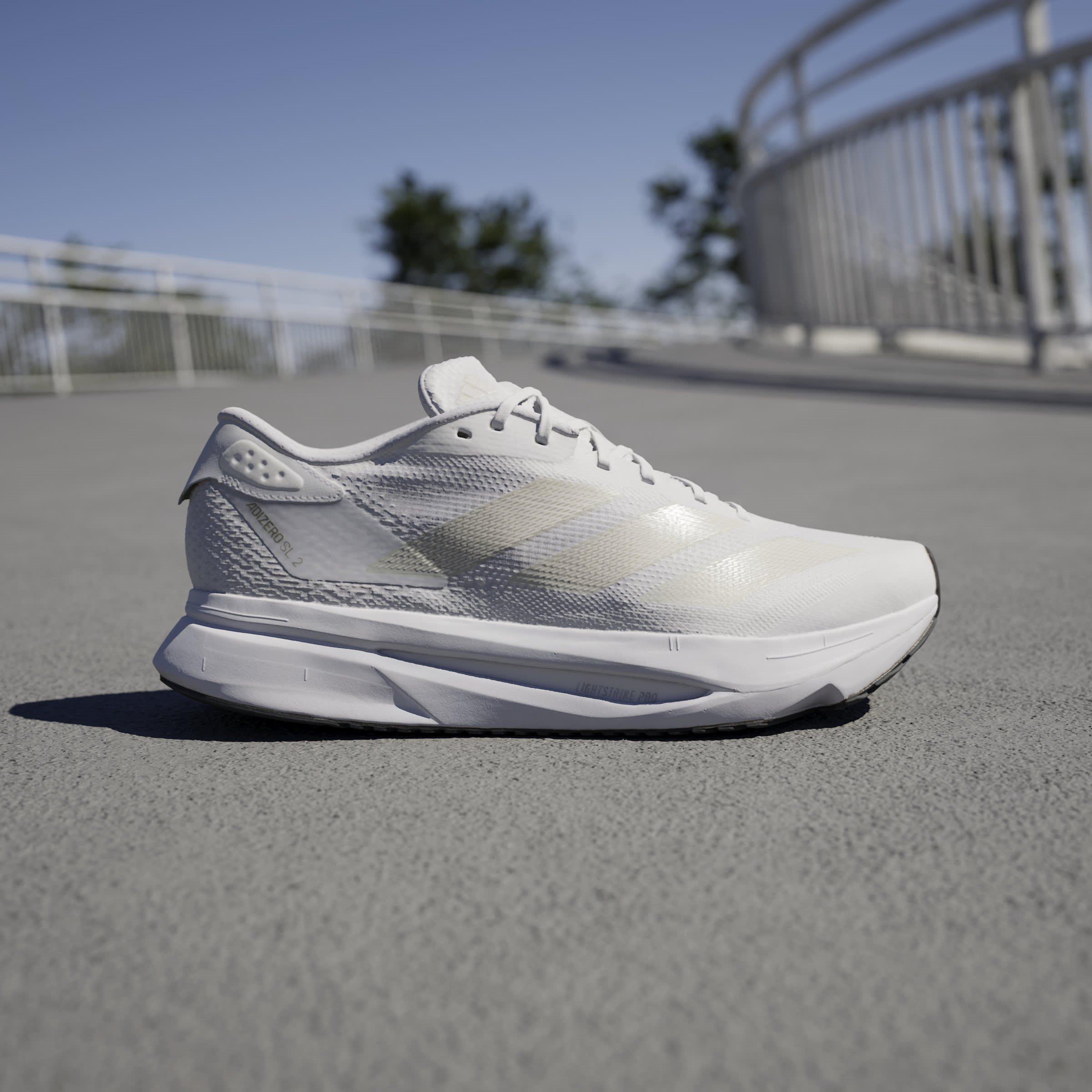 White/Met/Grey - adidas - Adizero Sl2 M Road Running Shoes Unisex Kids - 9