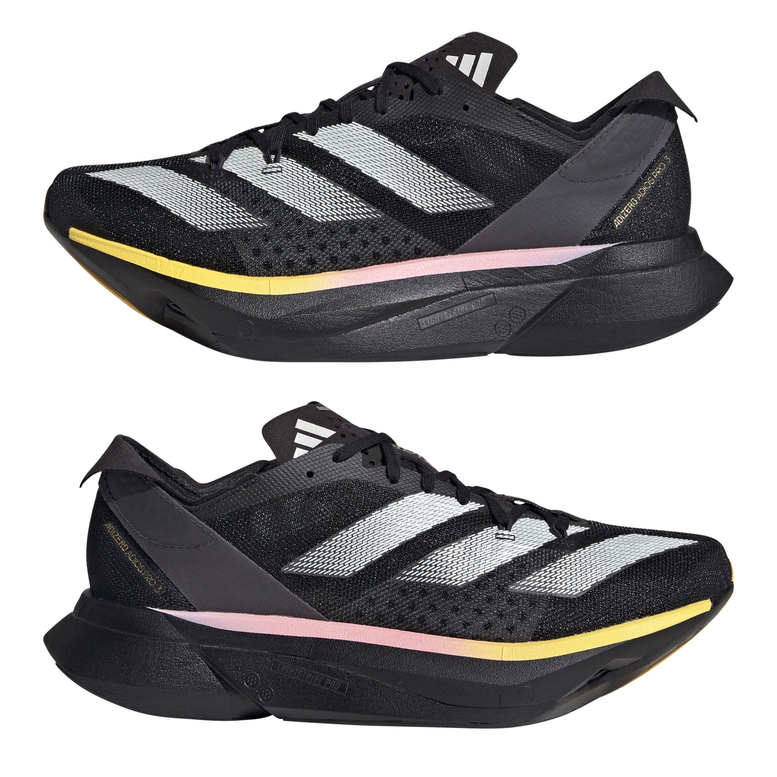 Black/Met/Spark - adidas - Adizero Adios Pro 3 W Road Running Shoes Unisex Adults - 9