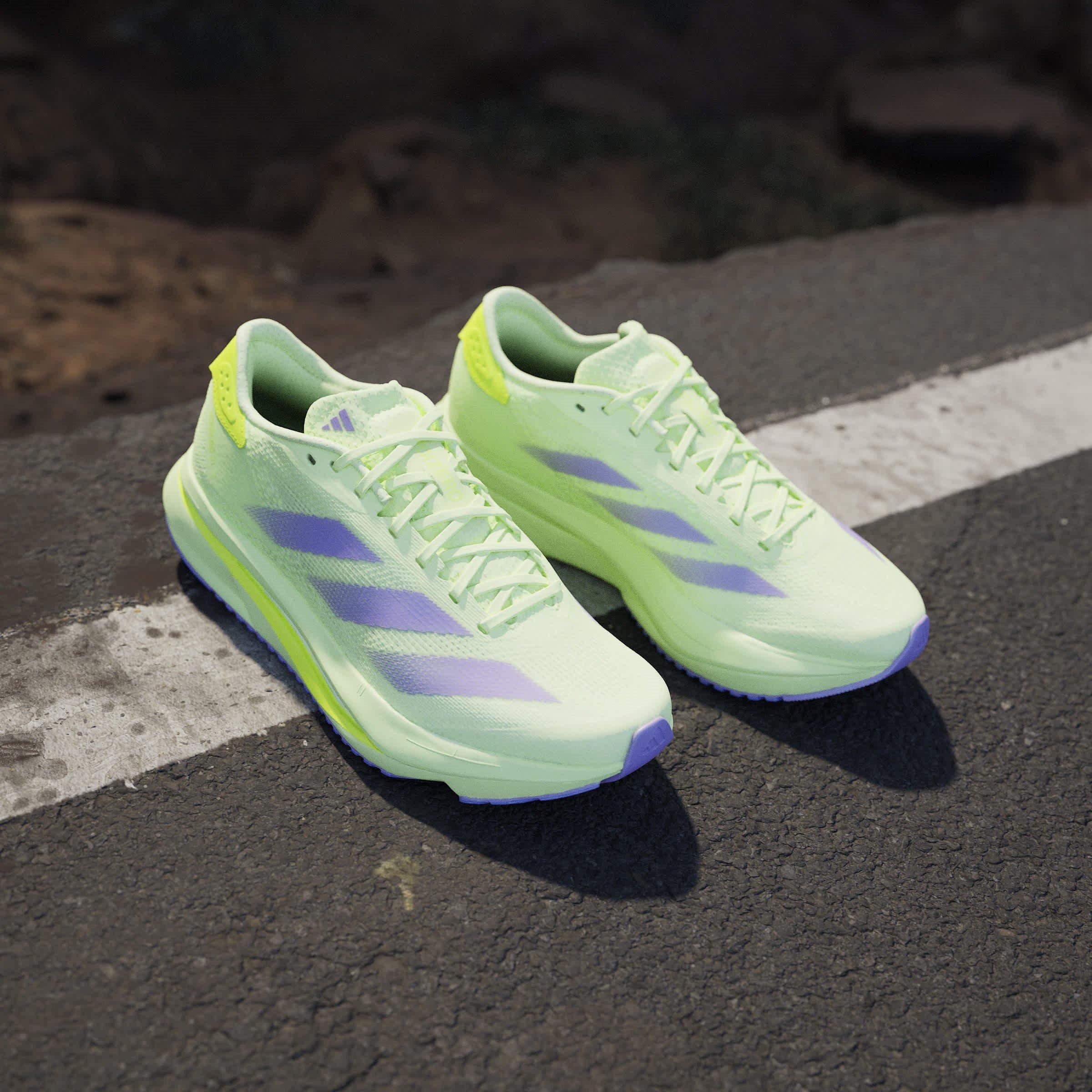 Yellow/Vlet/Lmn - adidas - SL2 Running Shoes Womens - 15