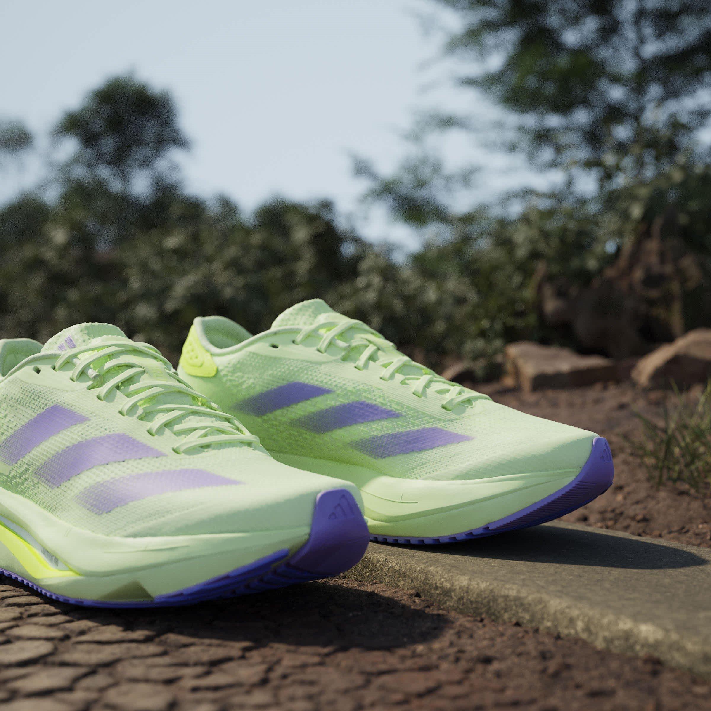 Yellow/Vlet/Lmn - adidas - SL2 Running Shoes Womens - 16