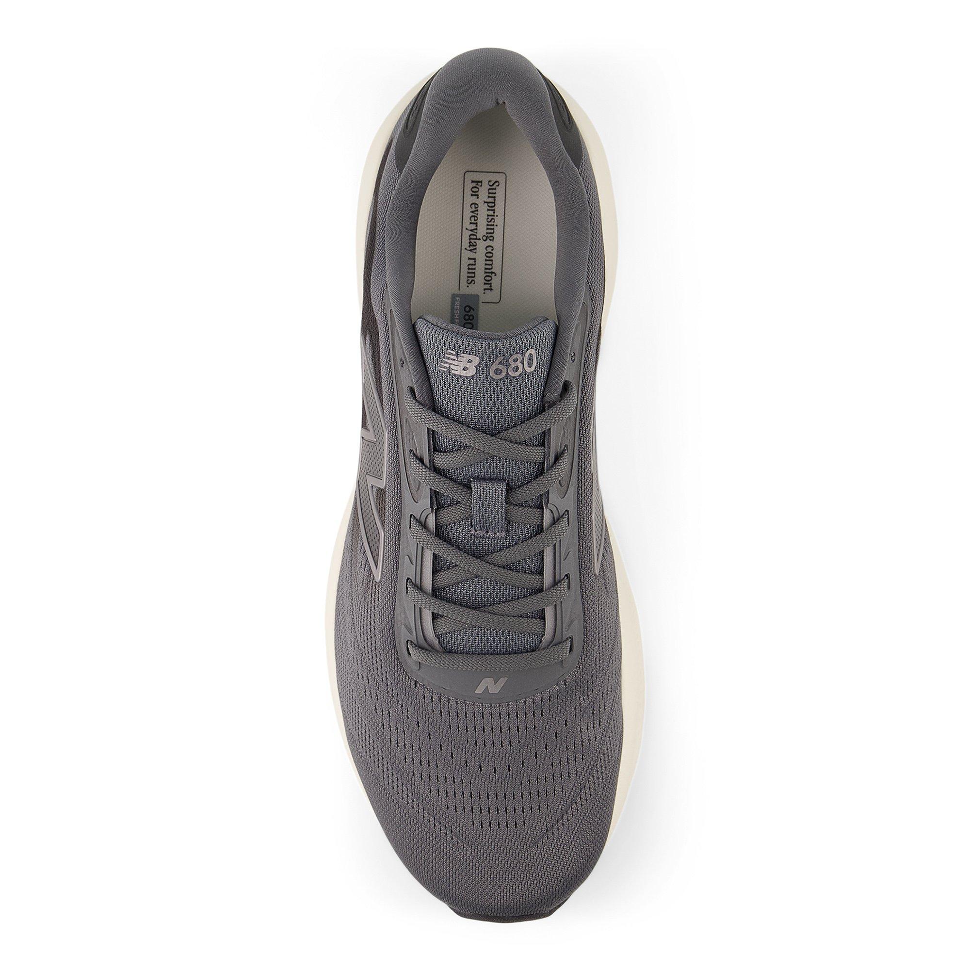 Grey - New Balance - Men's 680 Road Running Shoes - 4