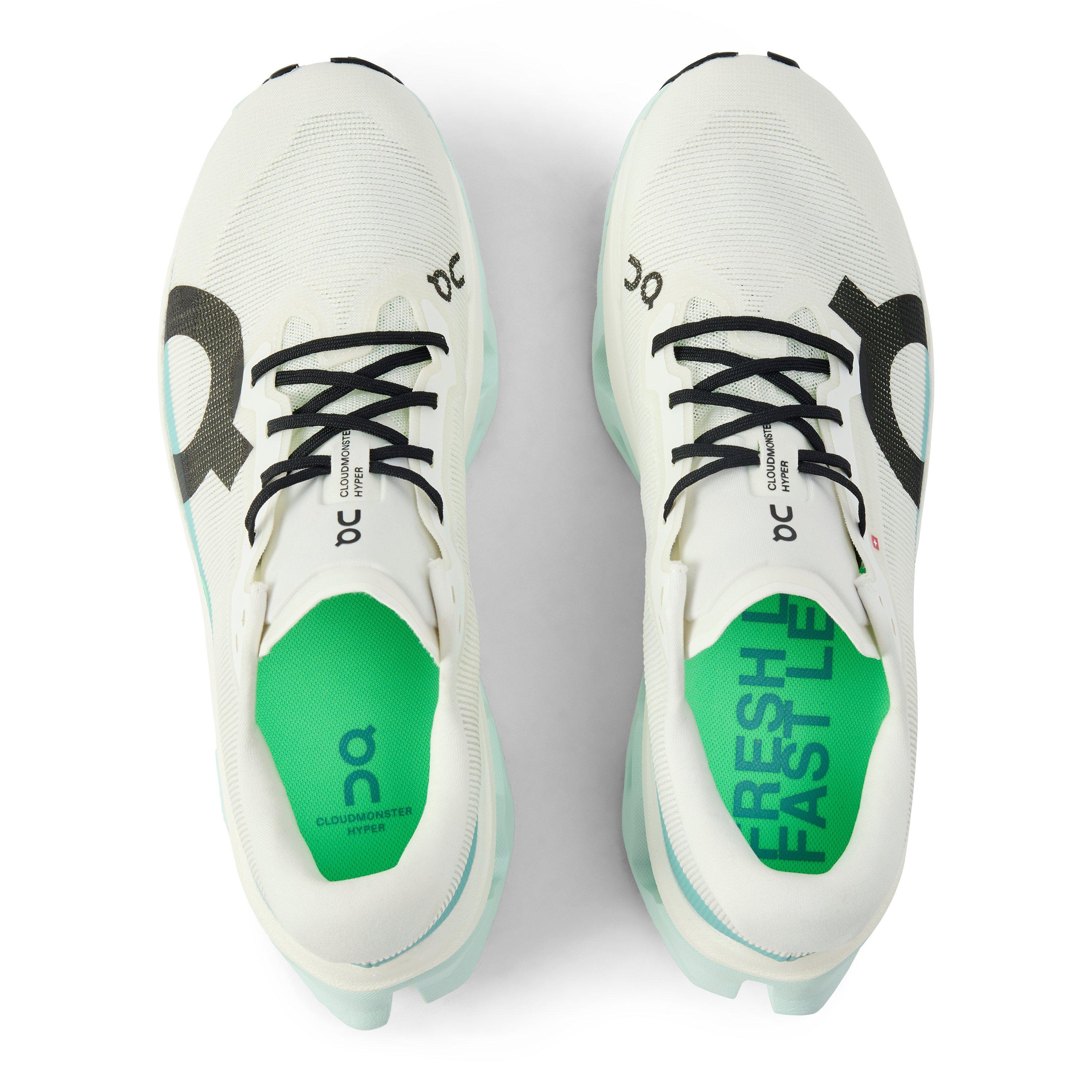 Ivory/Flurry - On - Men's Cloudmonster 3 Hyper Road Running Shoes - 4