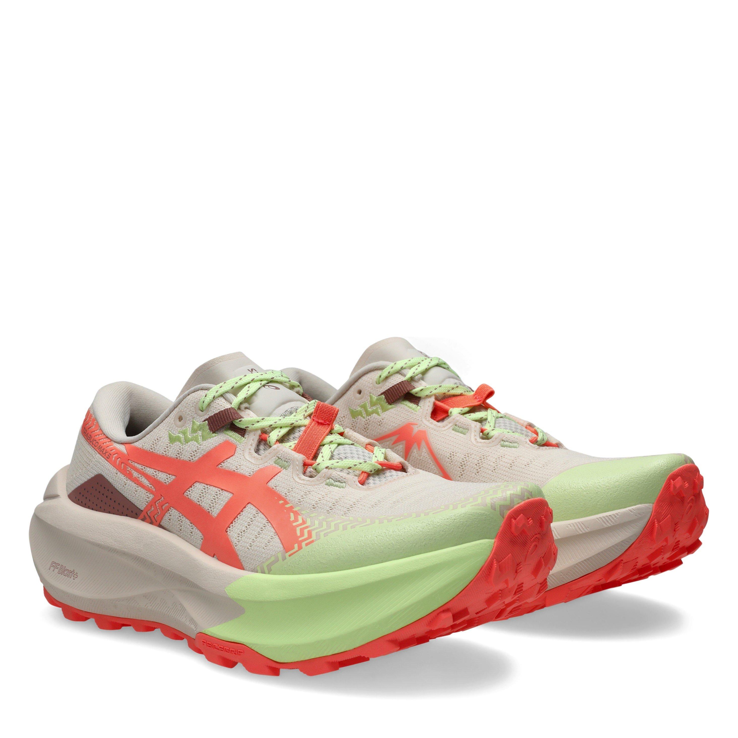 Rozenstof/Koraal - Asics - Asics Trabuco Max 5 Trail Running Shoes Womens - 4
