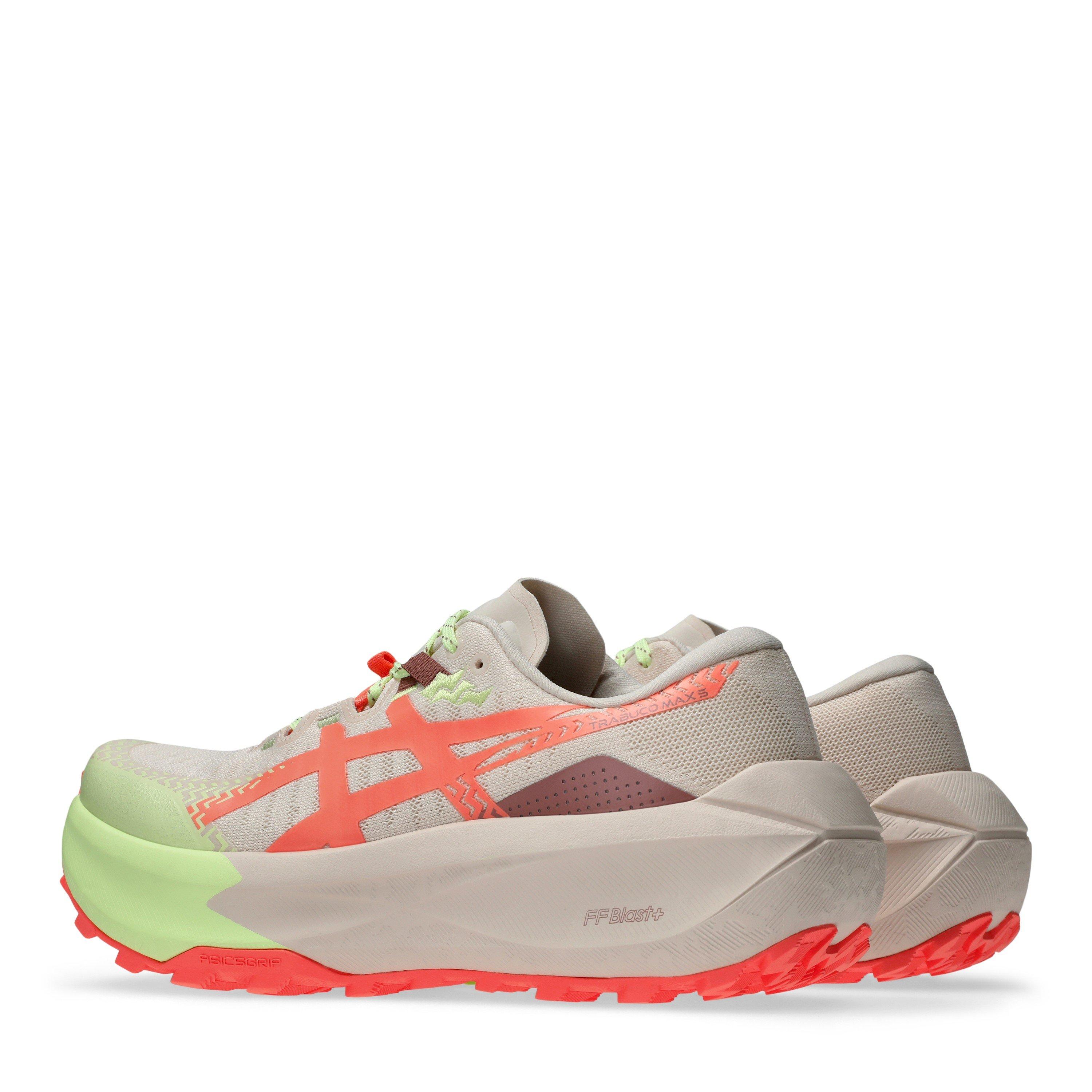 Rozenstof/Koraal - Asics - Asics Trabuco Max 5 Trail Running Shoes Womens - 5