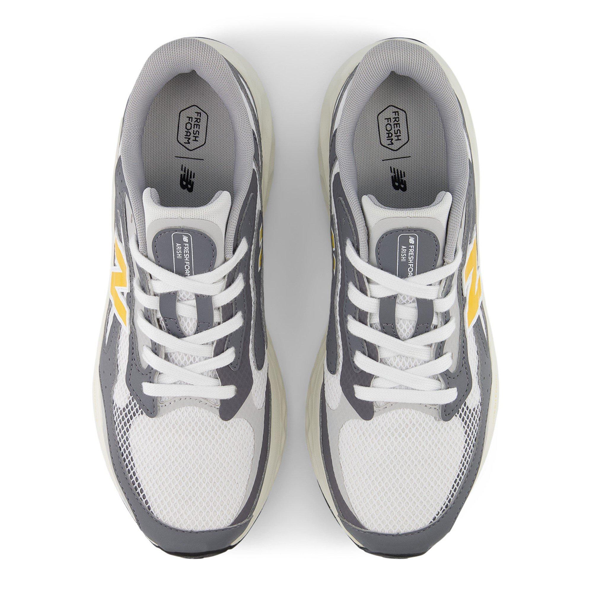 Grijs/Wit - New Balance - Fresh Foam Arishi v4 Mens Running Shoes - 3