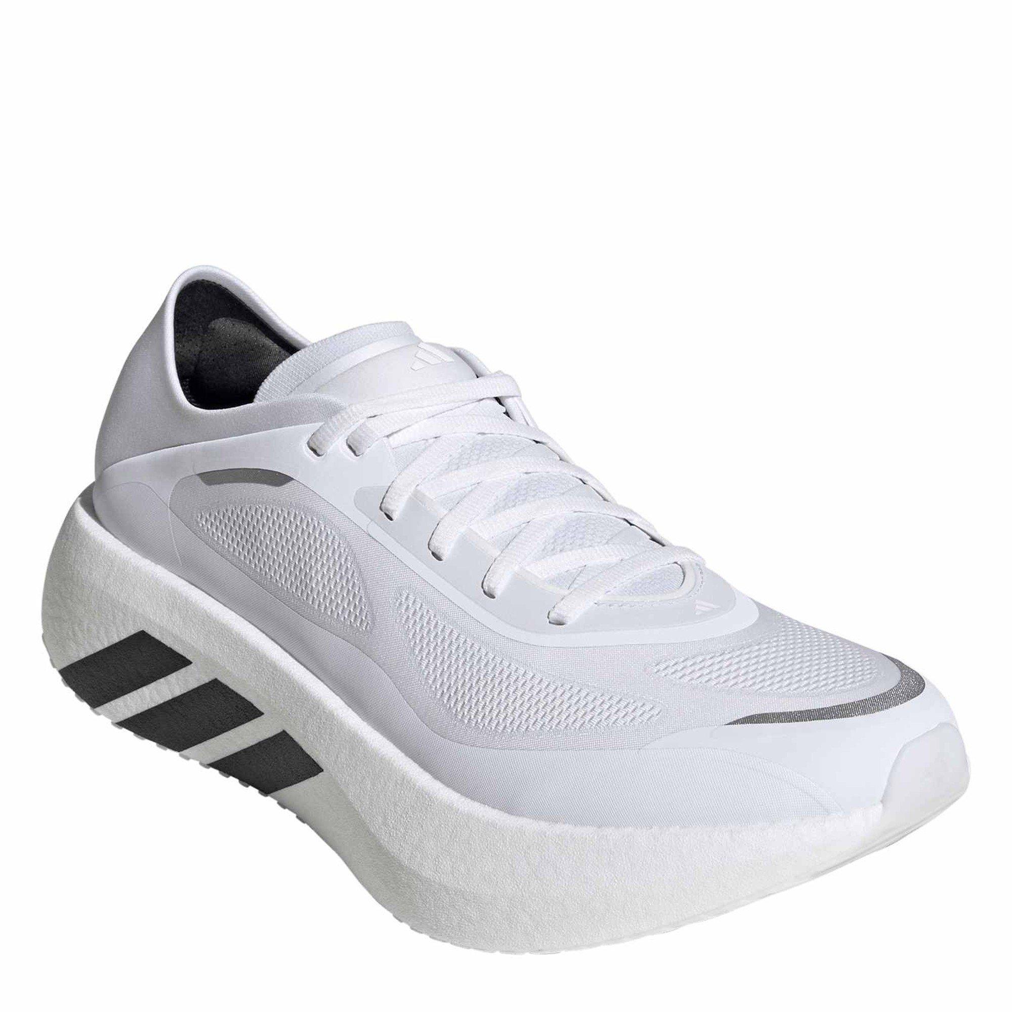 White/Black - adidas - Hyperboost Run Mens Running Shoes - 3