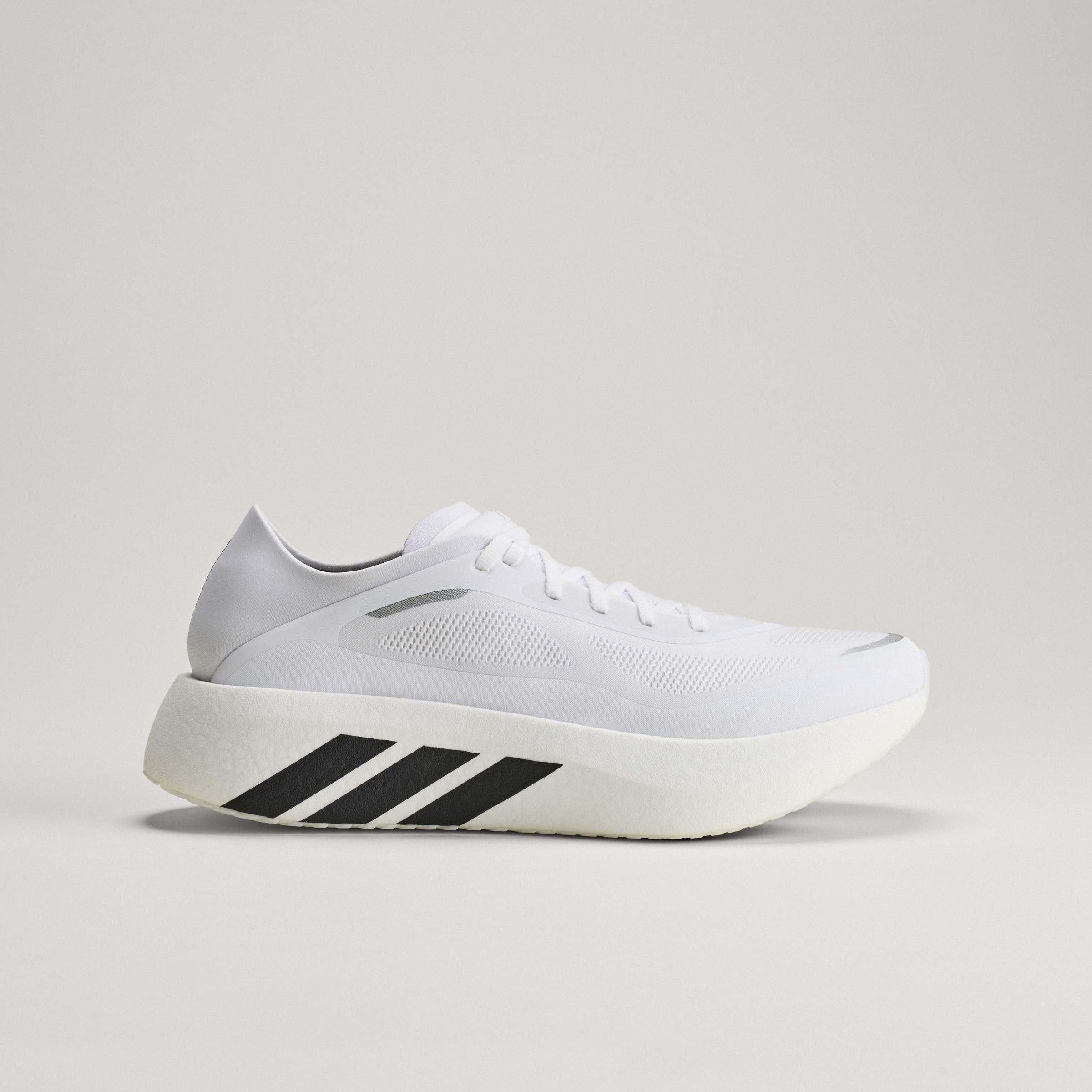 White/Black - adidas - Hyperboost Run Mens Running Shoes - 10