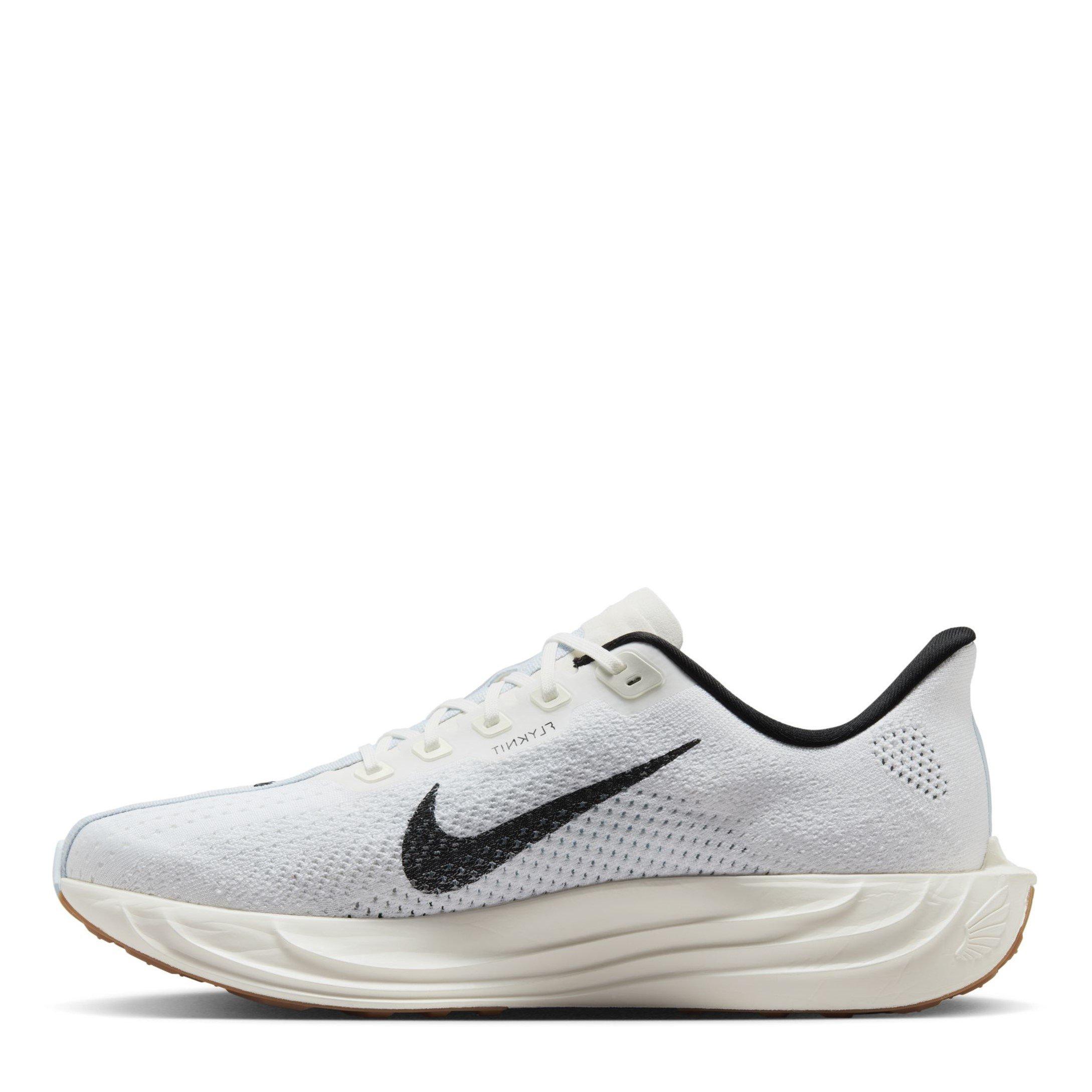 White/Blk-Blue - Nike - Pegasus Plus Mens Running Shoes - 2