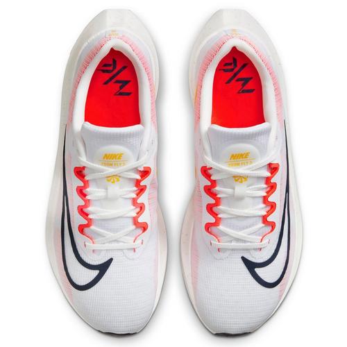 Wht/Orb-Crimson - Nike - Zoom Fly 5 Mens Running Shoes - 4