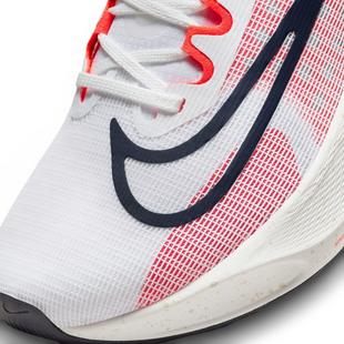 Wht/Orb-Crimson - Nike - Zoom Fly 5 Mens Running Shoes - 7