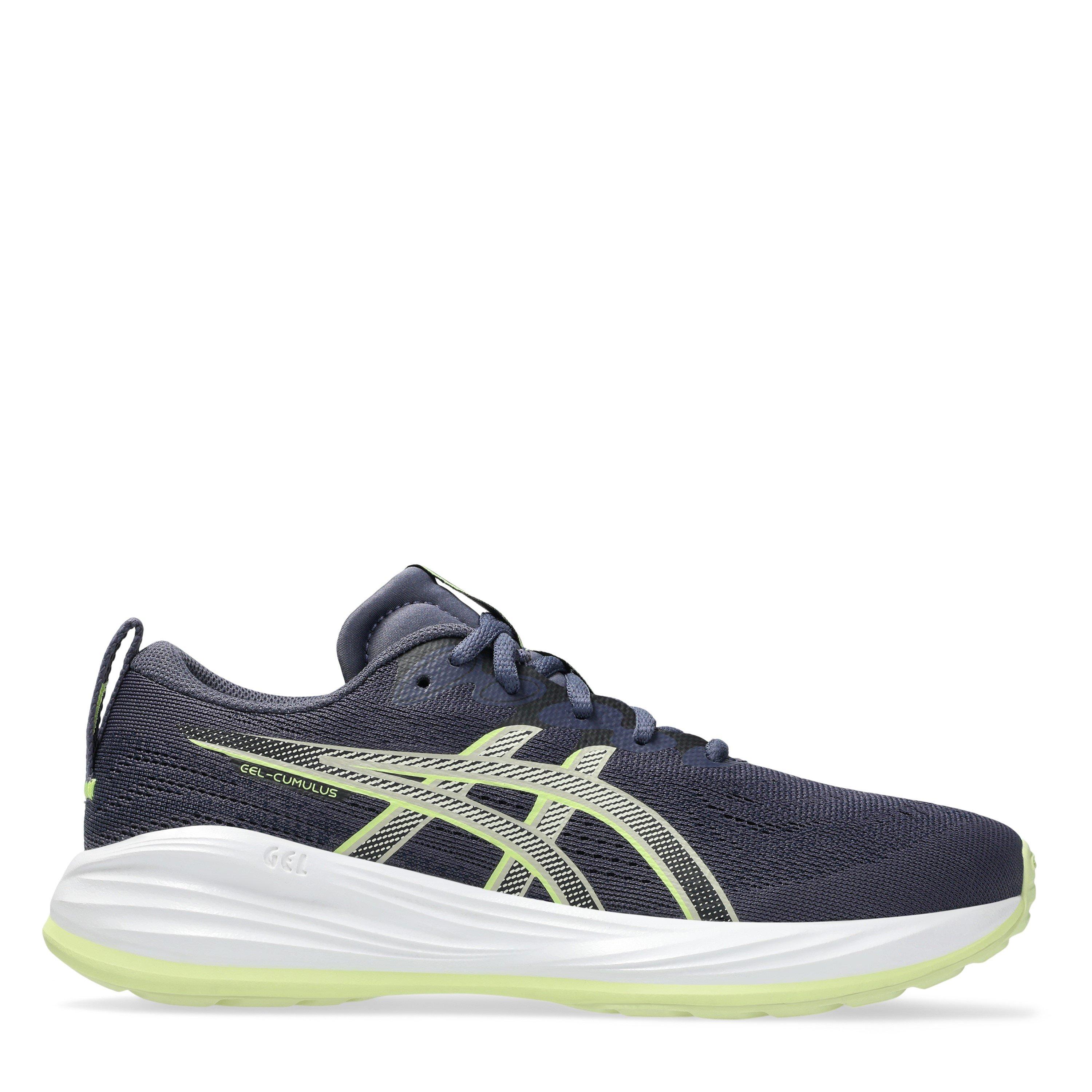 Asics  Kids Gel Cumulus Running Shoes - Indigo Fog/Yllw - 5 (39)