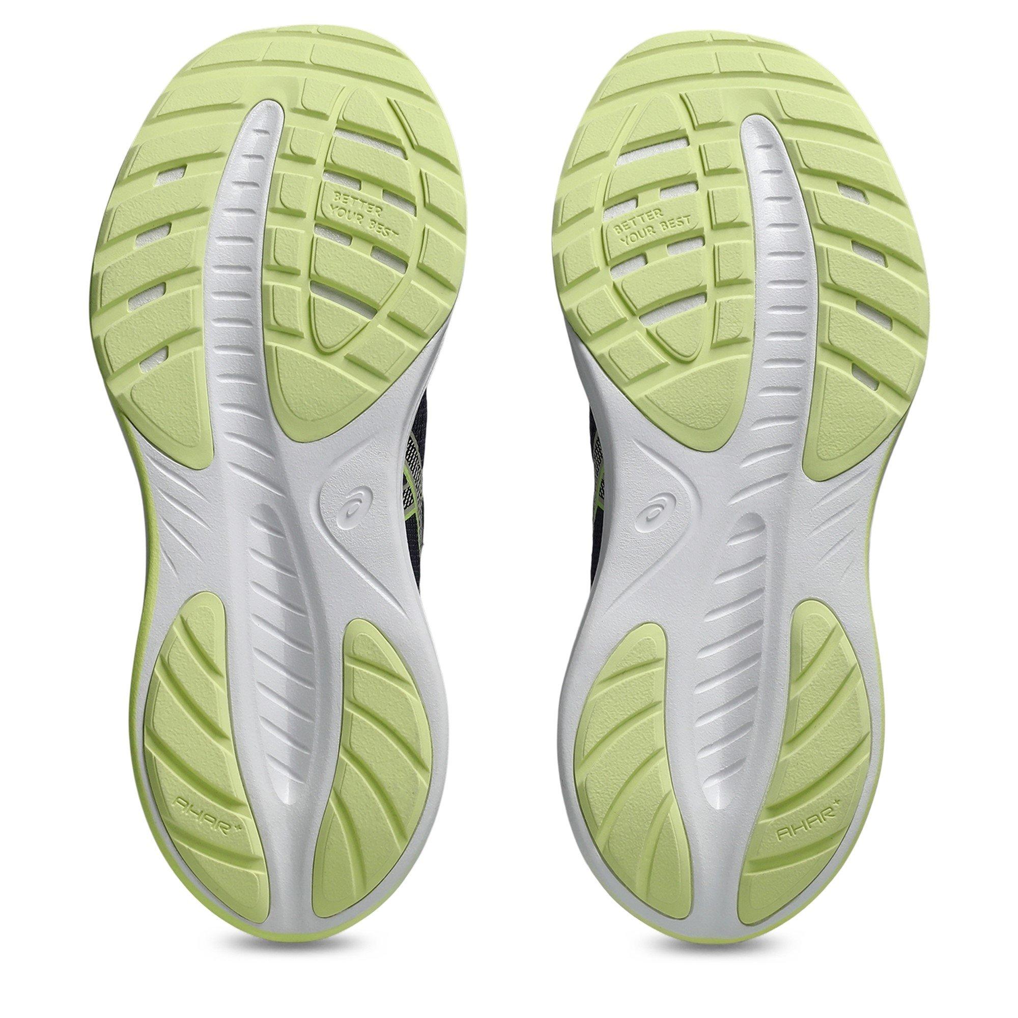 Indigo Fog/Yllw - Asics - Kids Gel Cumulus Running Shoes - 3