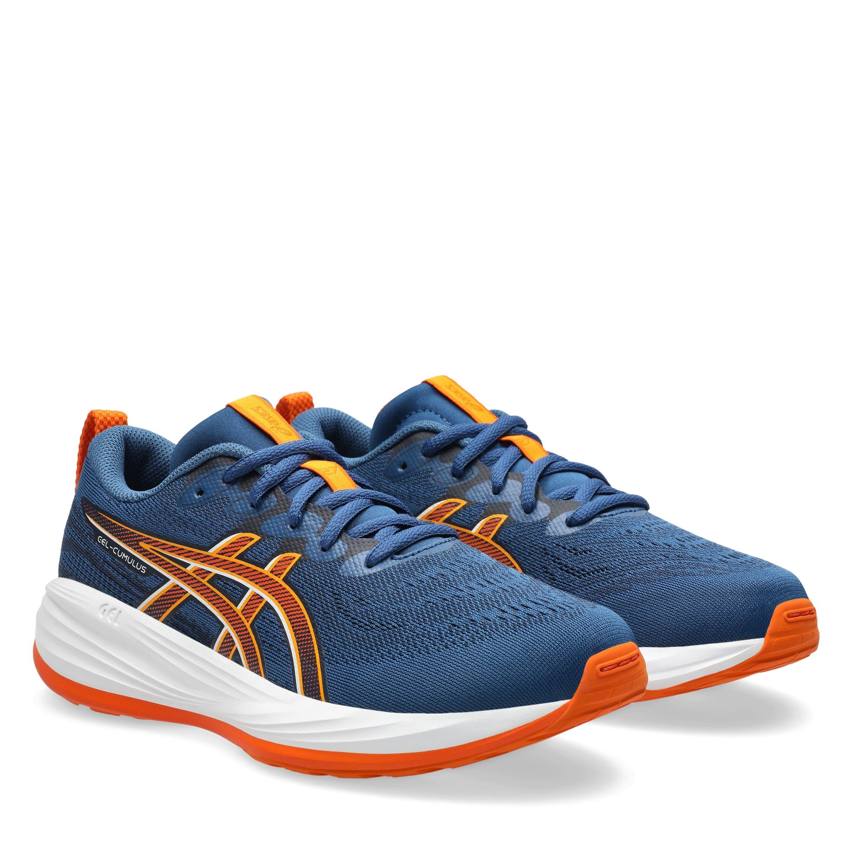 Blue - Asics - Unisex Kids Gel Cumulus Running Shoes - 4