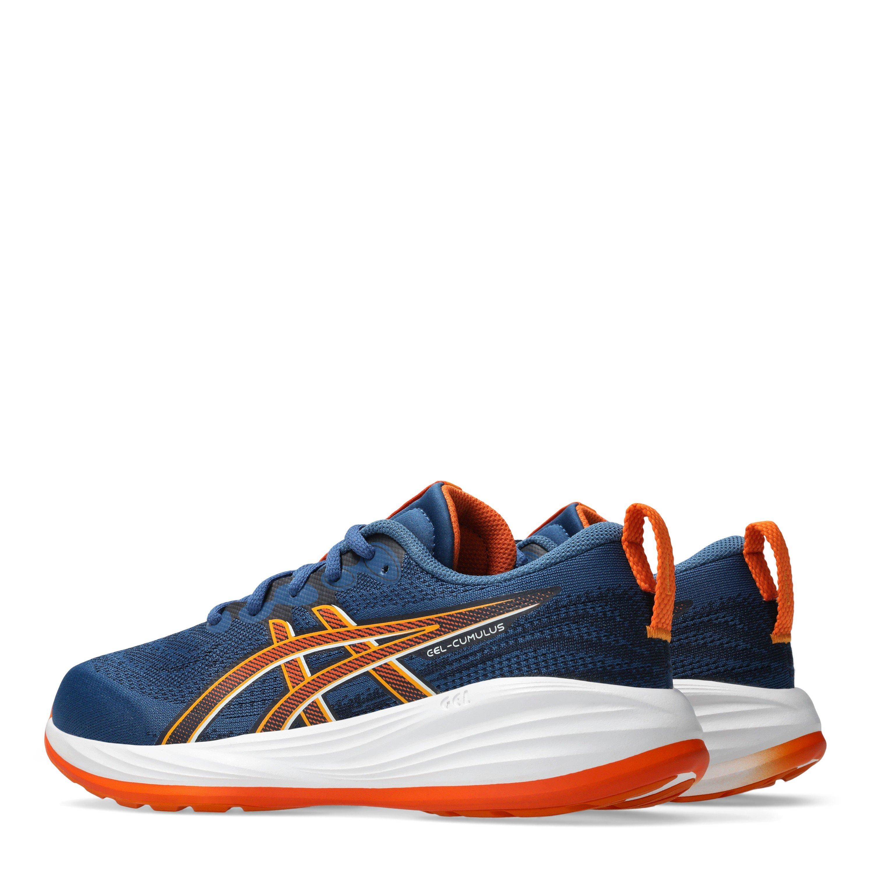 Blue - Asics - Unisex Kids Gel Cumulus Running Shoes - 5