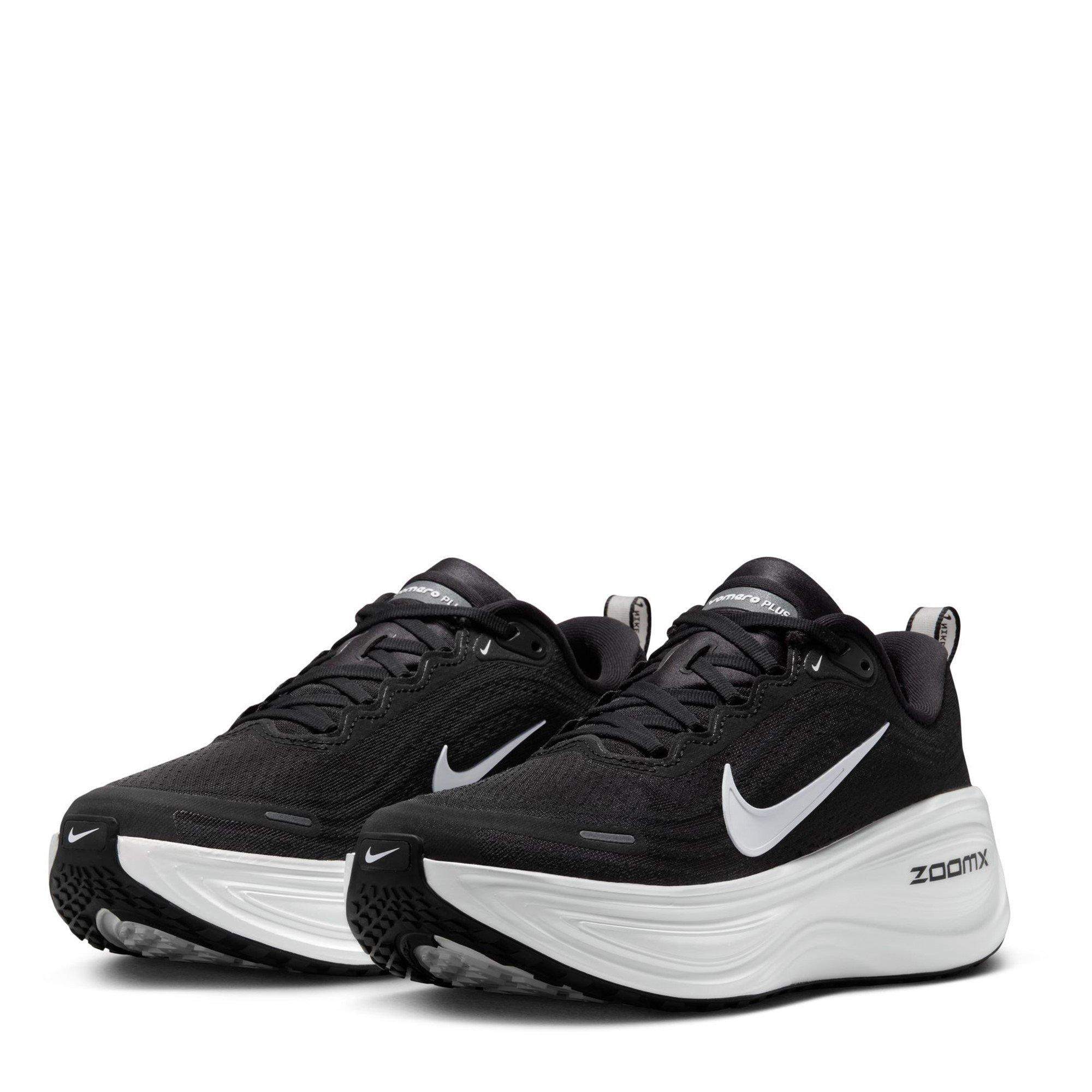 Crno/Bijelo - Nike - Vomero Plus Running Shoes Womens - 4
