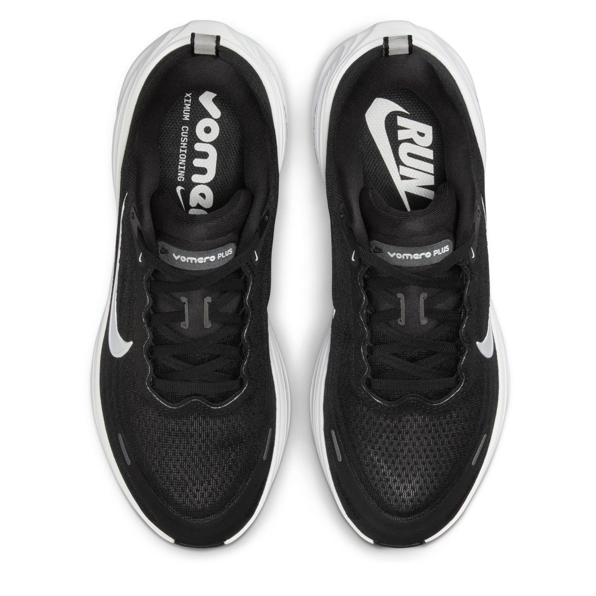 Crno/Bijelo - Nike - Vomero Plus Running Shoes Womens - 6