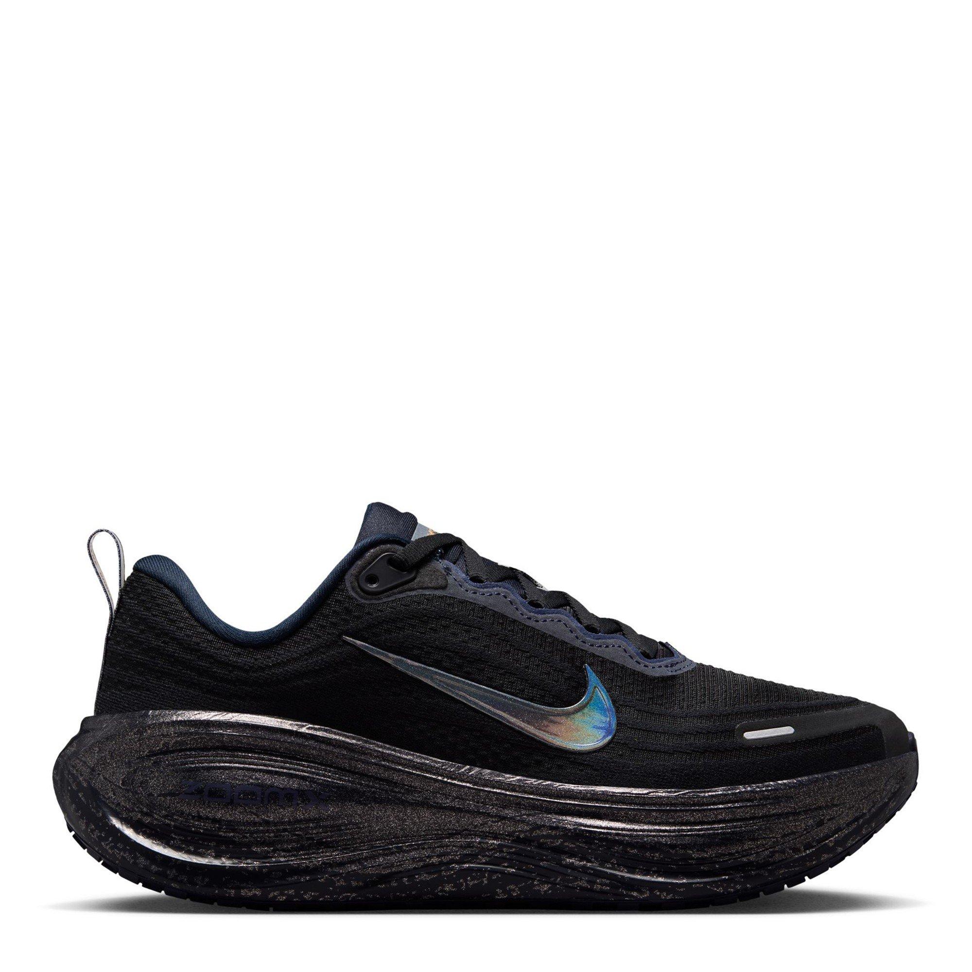 Nike Women's Vomero Plus Running Shoes - Blue/Black - 5 (38.5)