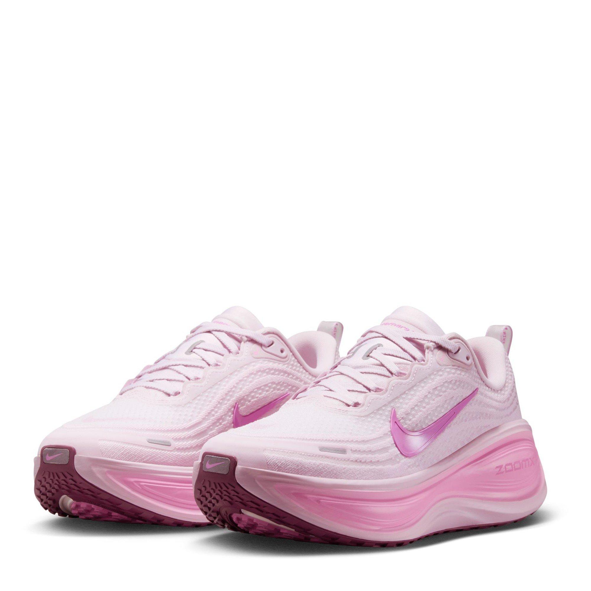 Lilac/Pink - Nike - Vomero Plus Running Shoes Womens - 4