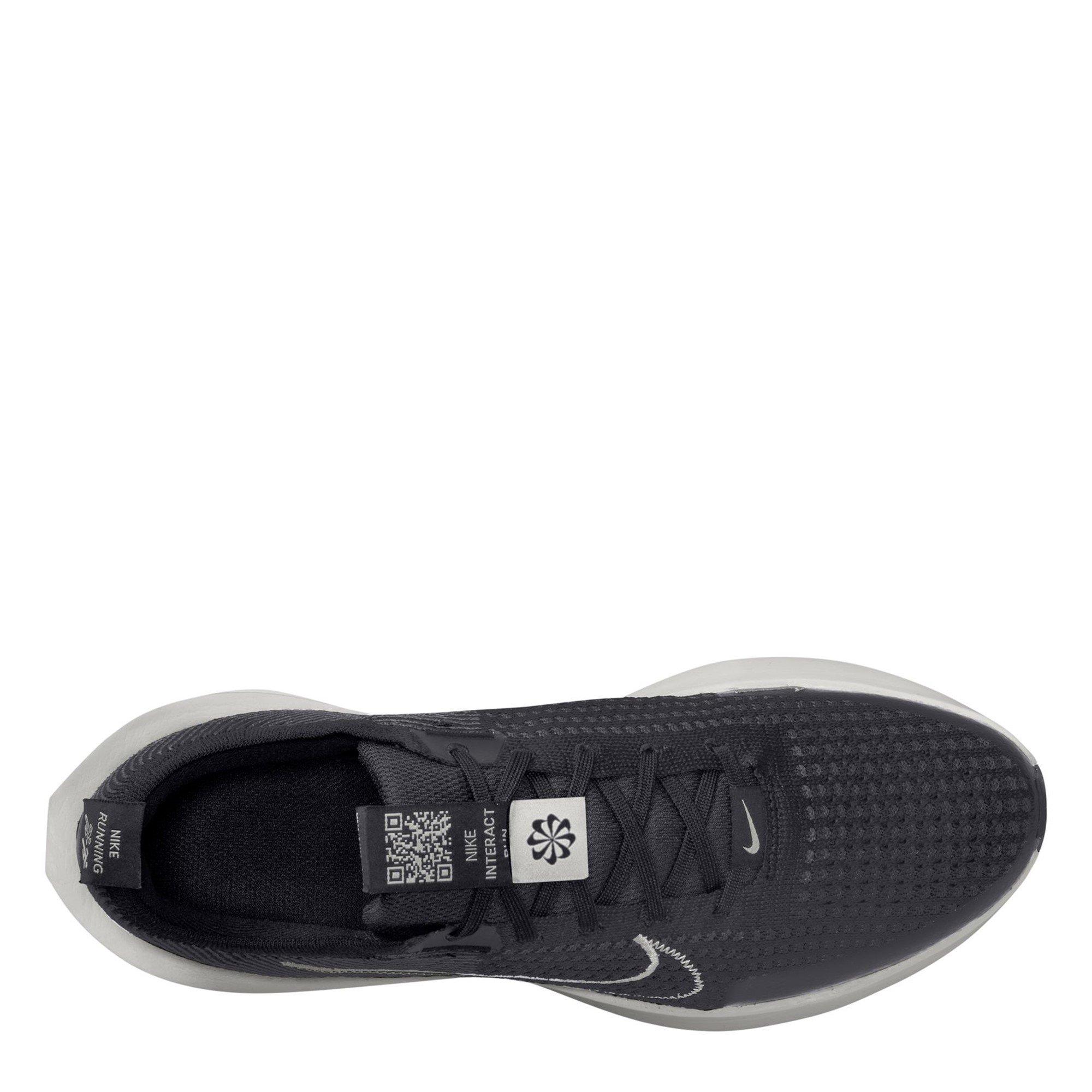 Anthra/Grey/Blk - Nike - Interact Run Mens Running Shoes - 9