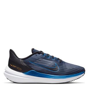 Obsidian/Blue - Nike - Air Winflo 9 Mens Running Shoes - 1