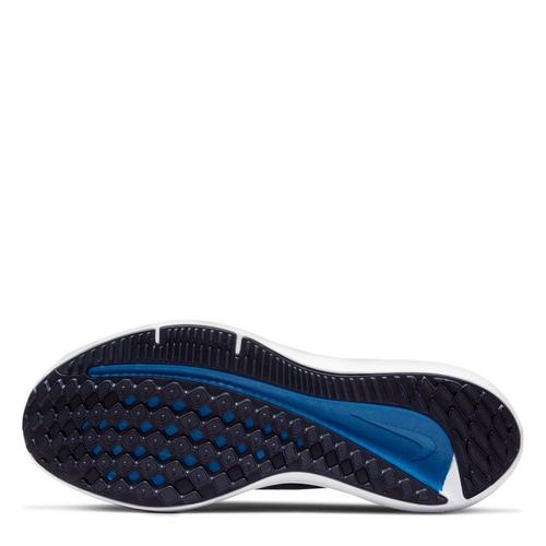 Obsidian/Blue - Nike - Air Winflo 9 Mens Running Shoes - 3