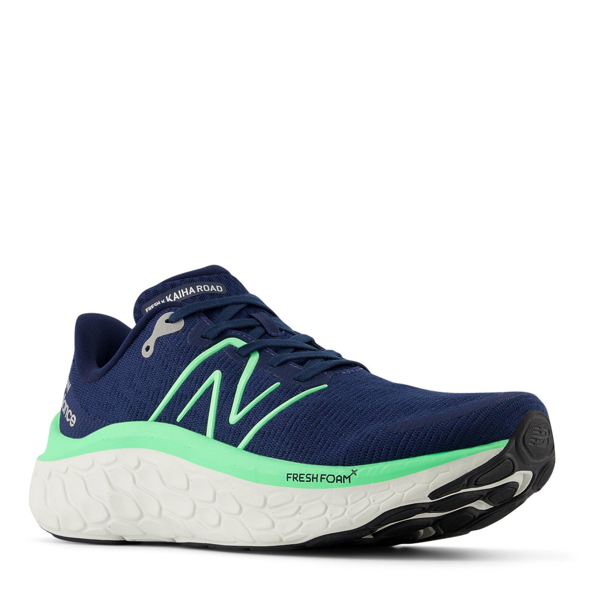 Black/Green - New Balance - Fresh Foam X Kaiha Road Mens Running Shoes - 4