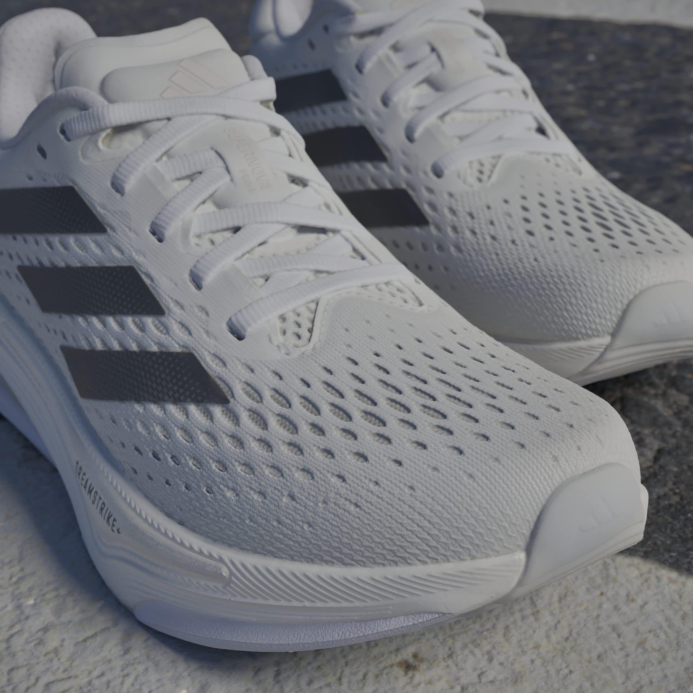 Bianco/Nero/Grigio - adidas - Supernova Prima Everyday Neutral Road Running Shoes - 15