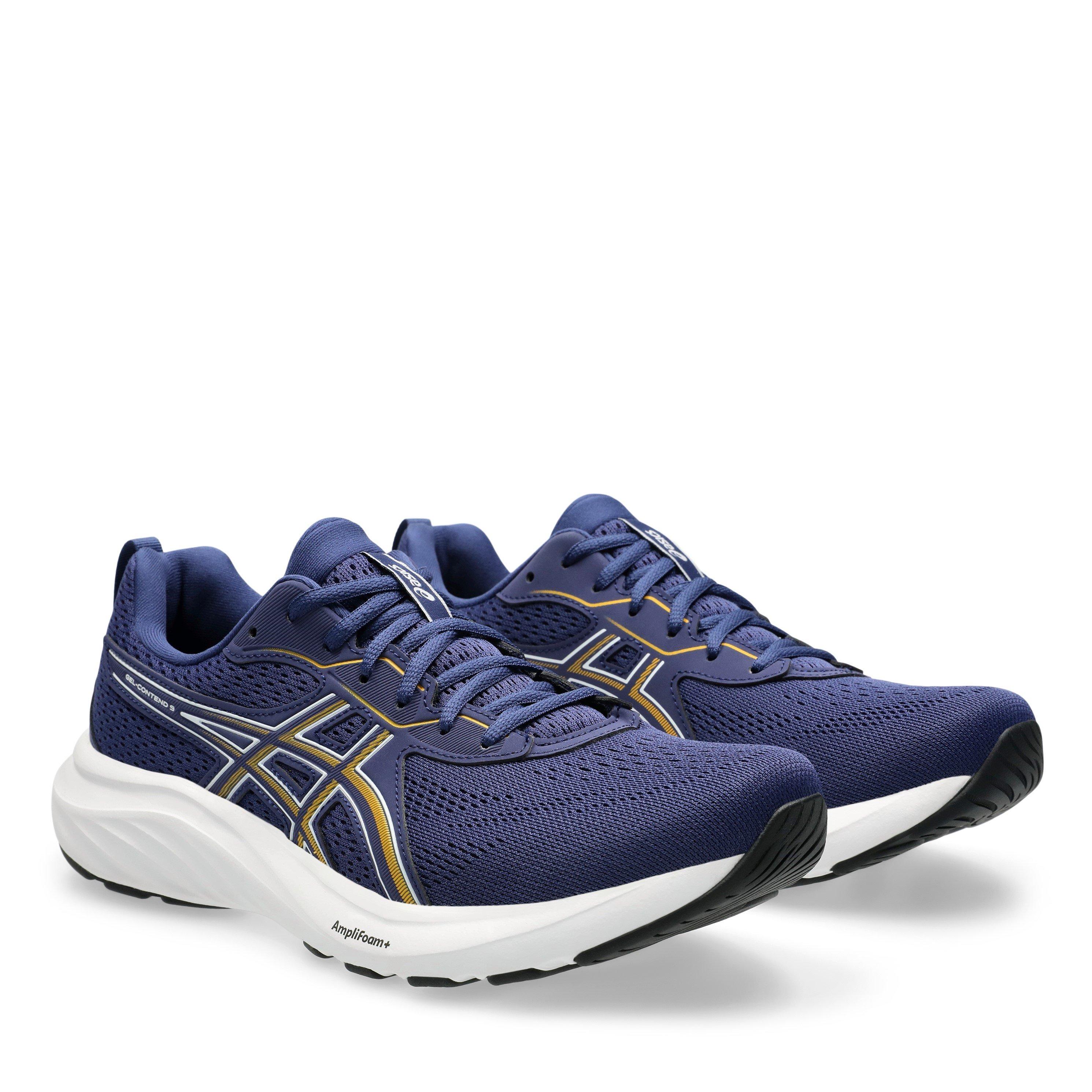 BLUE/WHITE - Asics - Gel-Contend 9 Mens Running Shoes - 4