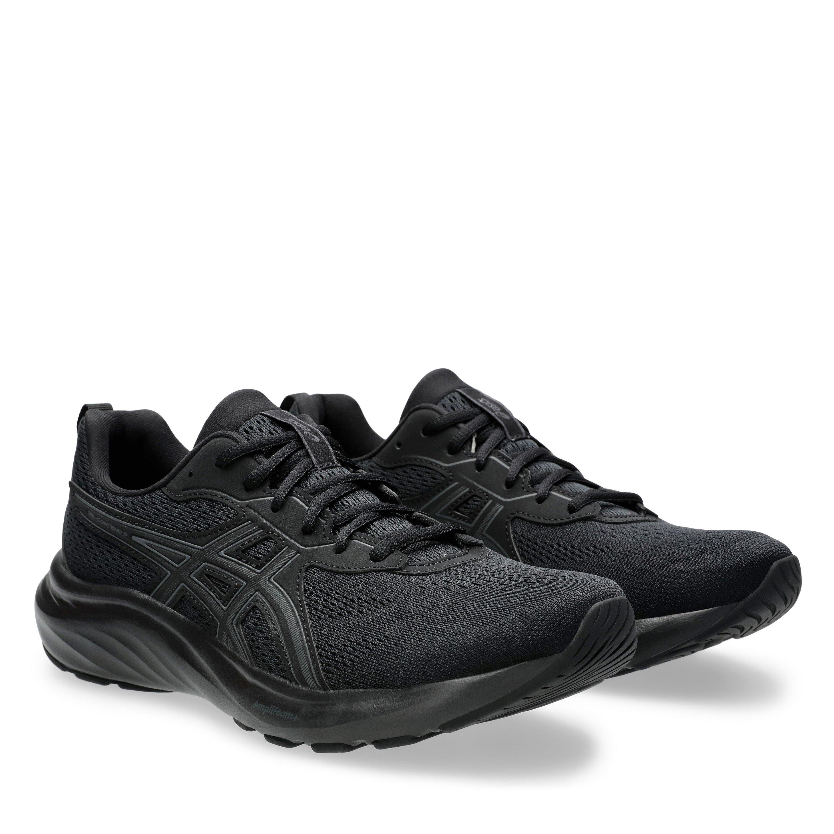 BLACK/GREY - Asics - Gel-Contend 9 Mens Running Shoes - 4