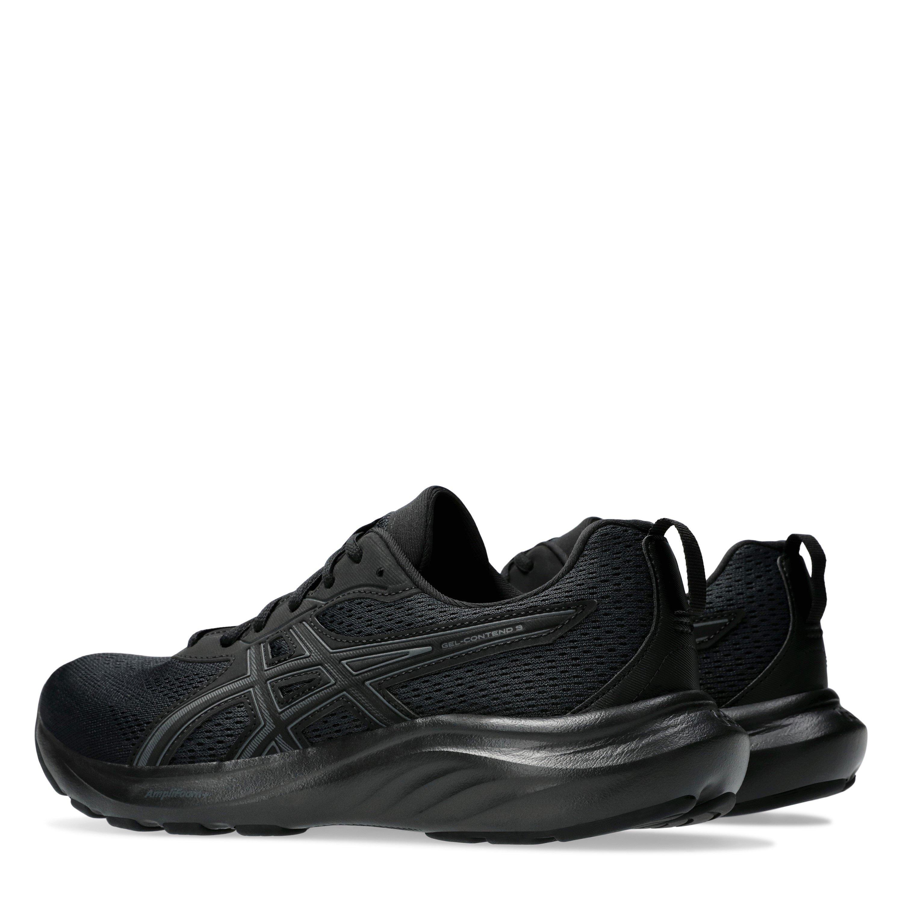 BLACK/GREY - Asics - Gel-Contend 9 Mens Running Shoes - 5