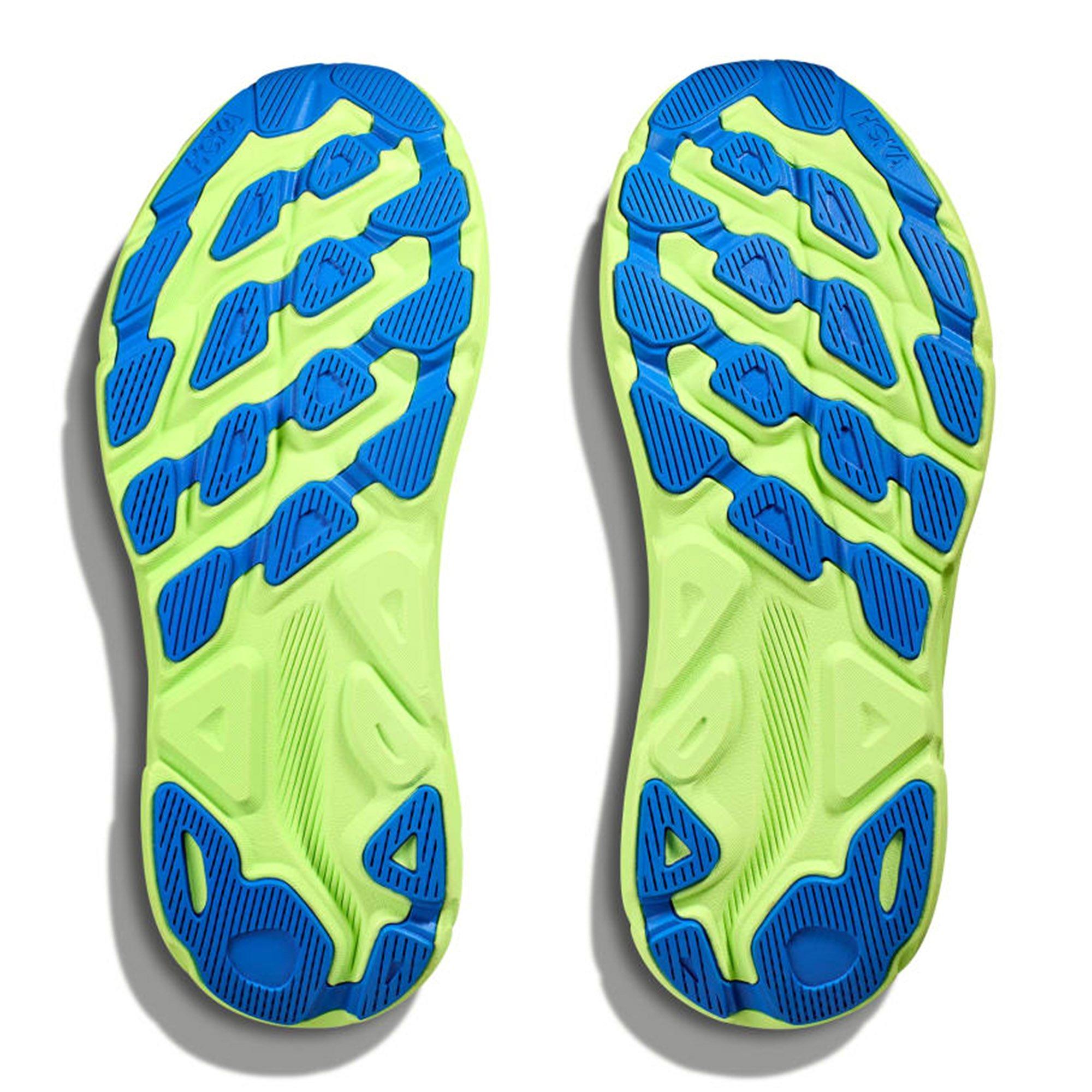 STARDUST/COBALT - Hoka - Clifton 9 Wide Mens Running Shoes - 4