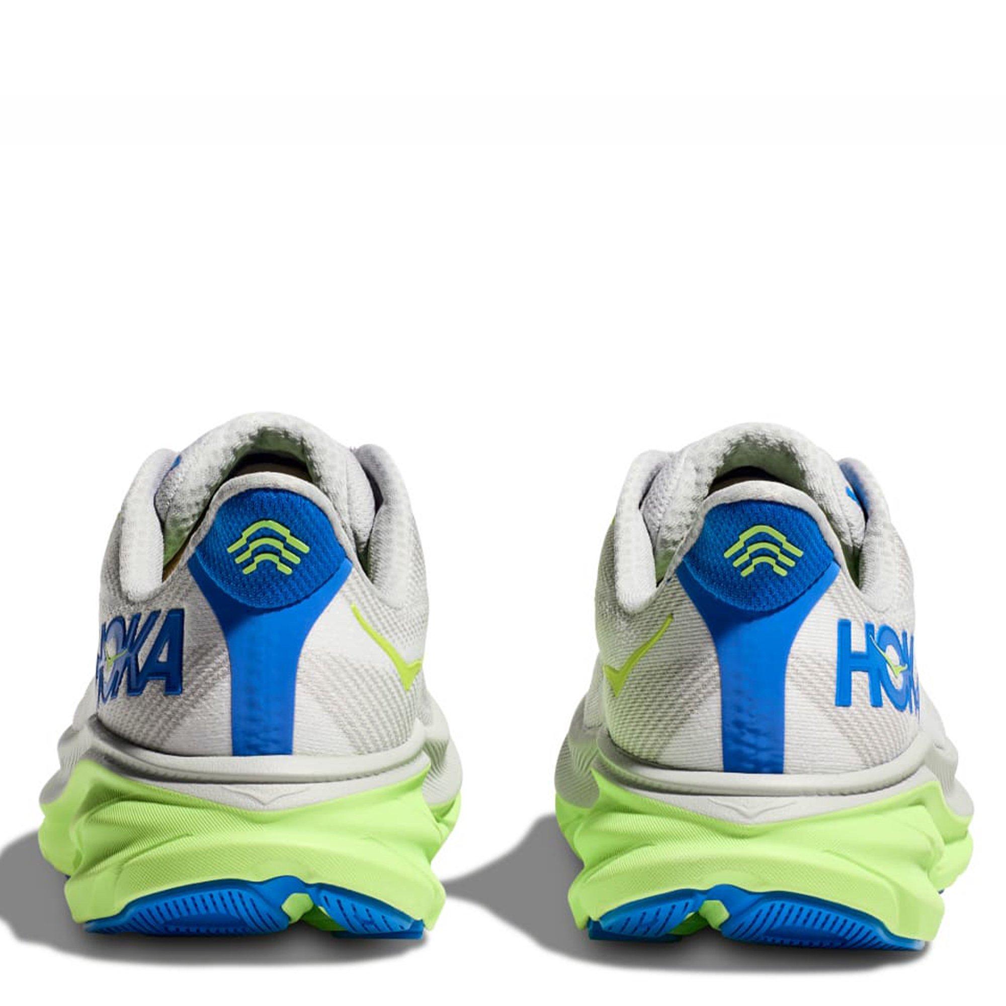 STARDUST/COBALT - Hoka - Clifton 9 Wide Mens Running Shoes - 8