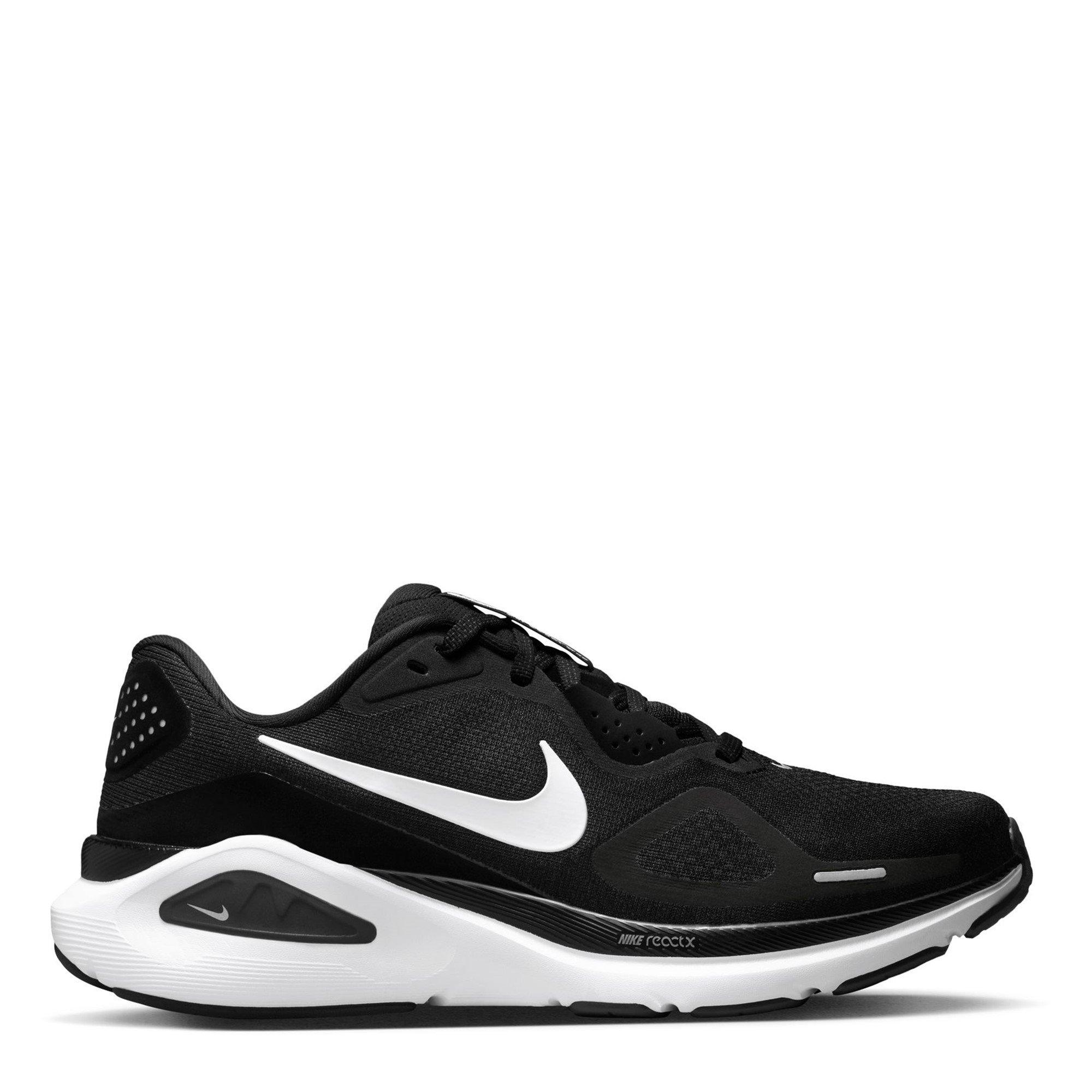 Nike Women's Structure 26 Trainers - Black/White - 7 (41)