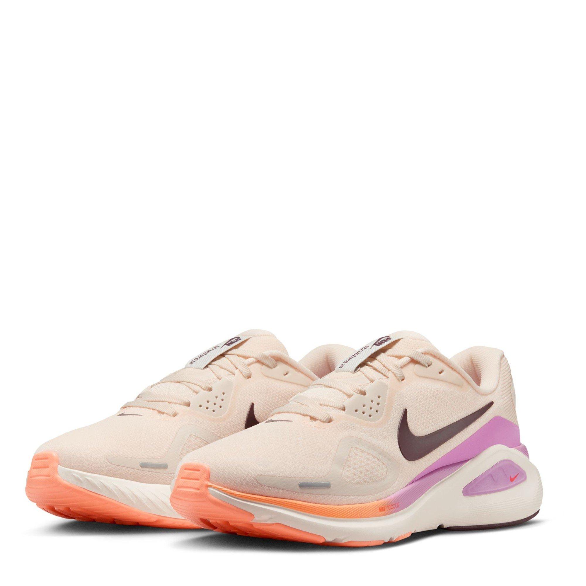 Chalk/Magenta - Nike - Structure 26 Trainers Womens - 4