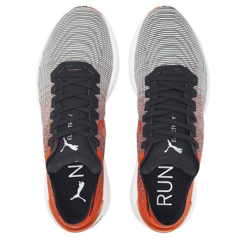 Blk/Cherry/Wht - Puma - Electrify Nitro Mens Running Shoes - 6