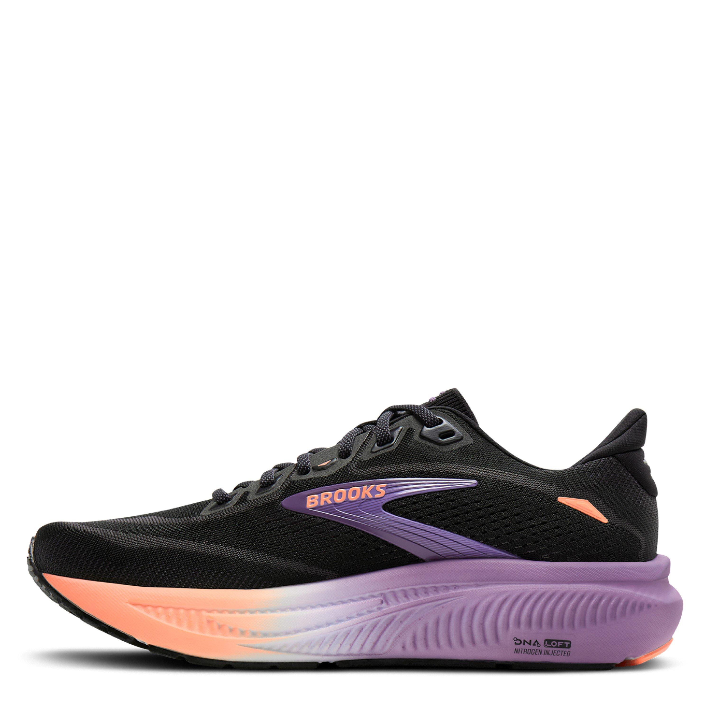 Black/Peach - Brooks - Womens Brooks Ghost 18 Everyday Running Shoes - 2