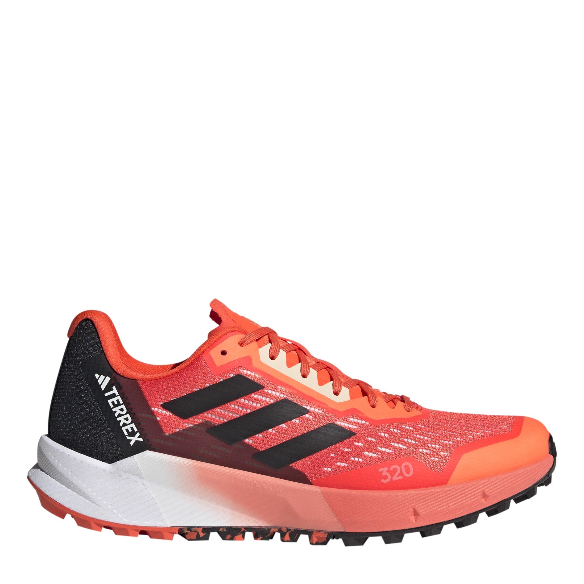 Orange - adidas - Terrex Agravic Flow 2 Trail Running Shoes Mens - 1