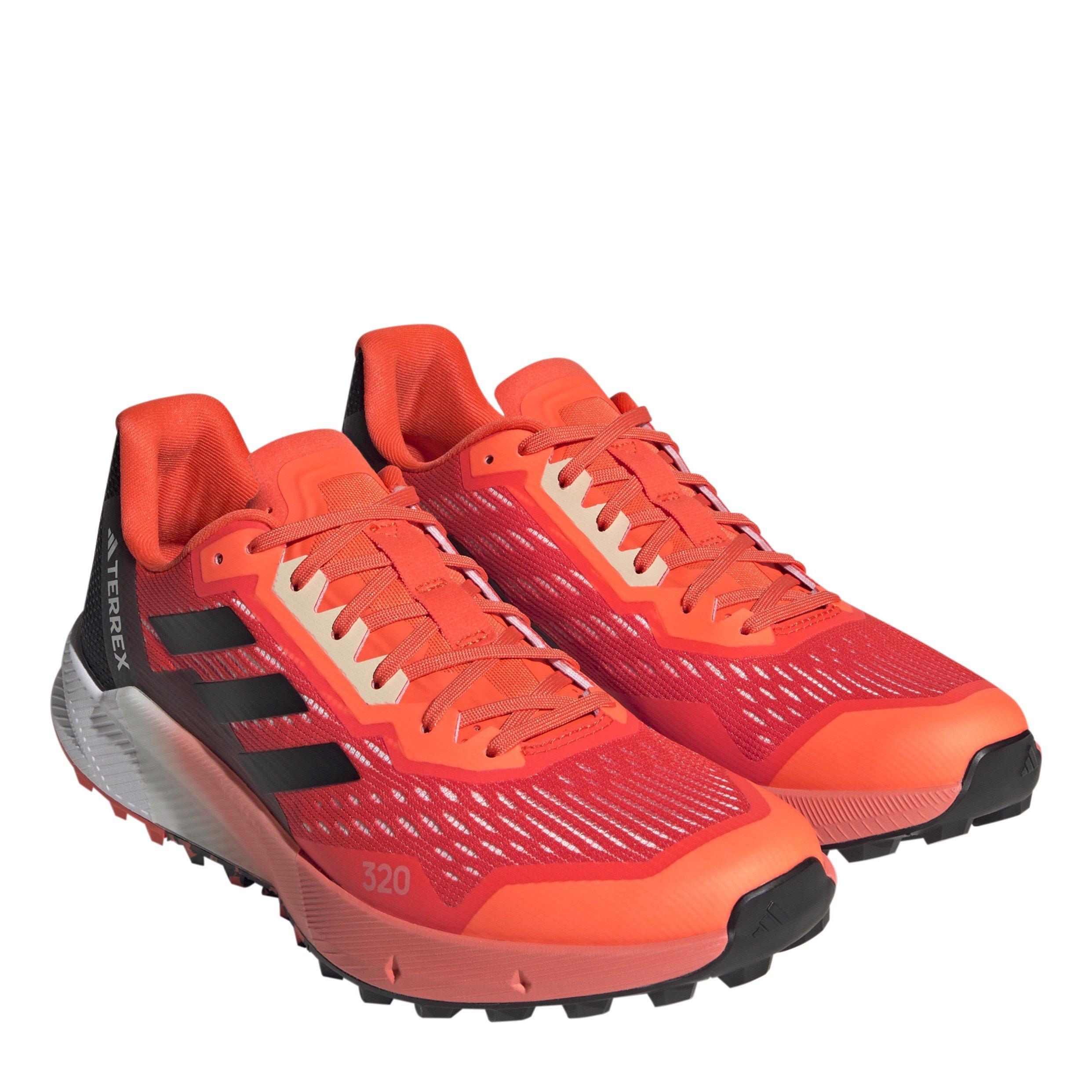 Orange - adidas - Terrex Agravic Flow 2 Trail Running Shoes Mens - 3