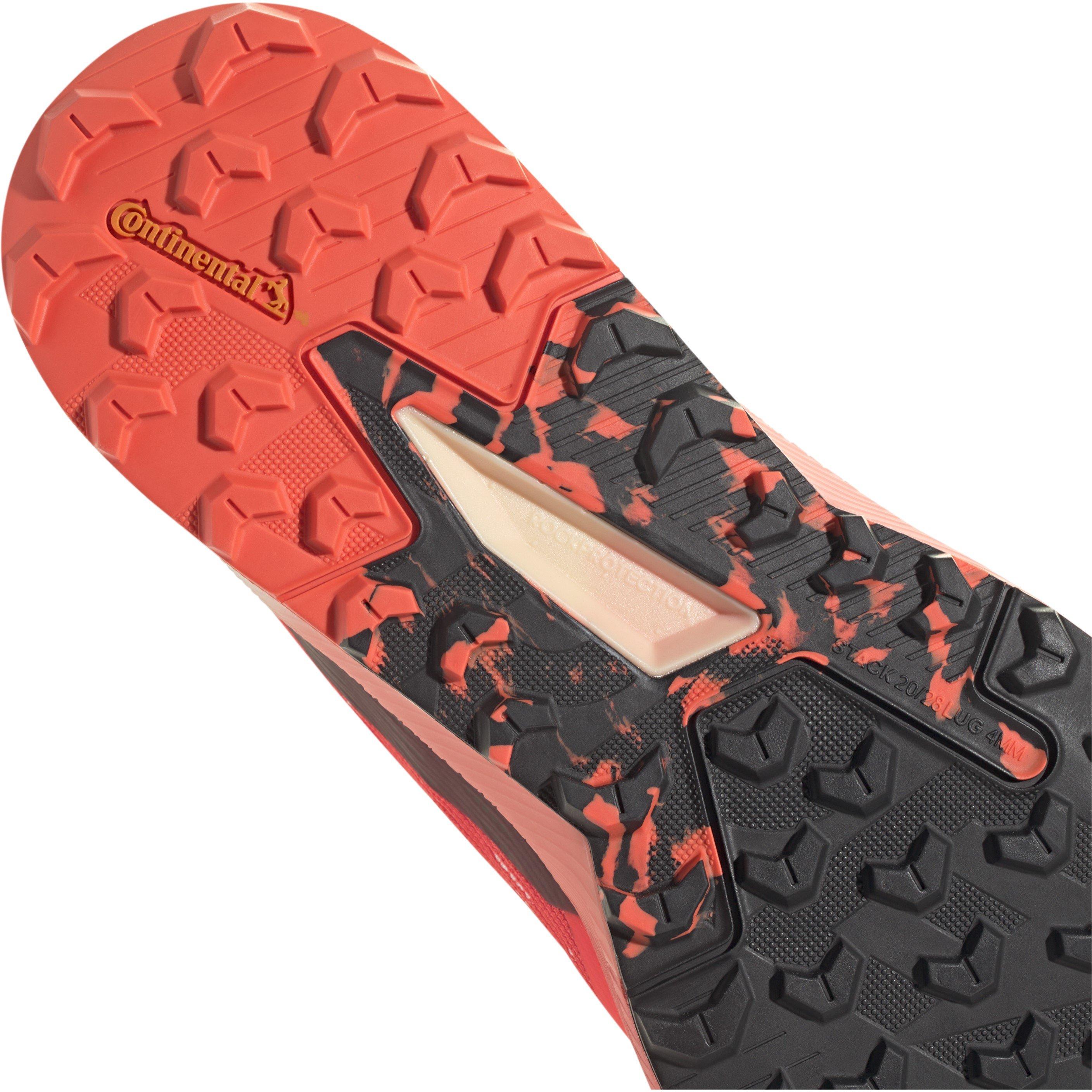 Orange - adidas - Terrex Agravic Flow 2 Trail Running Shoes Mens - 7