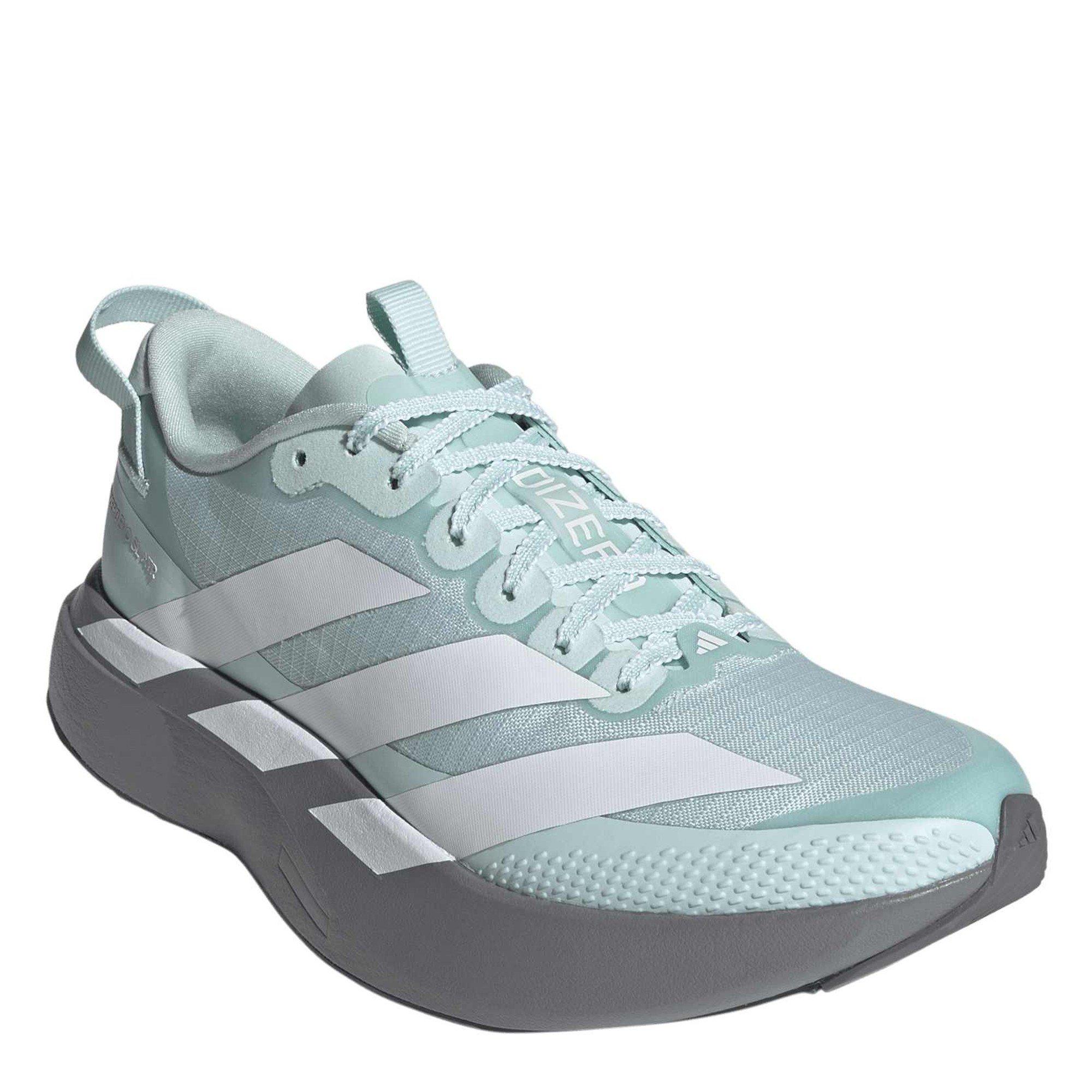 Green/White - adidas - Women's EVO SL ATR Road Running Shoes - 3