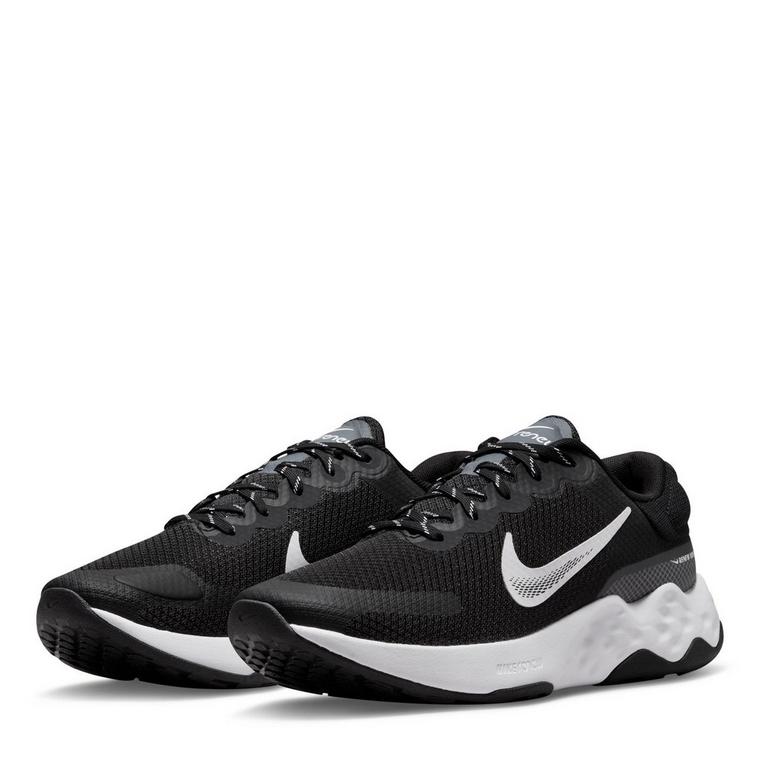 Blk/Wht/D.Grey - Nike - Renew Ride 3 Mens Running Shoes - 3